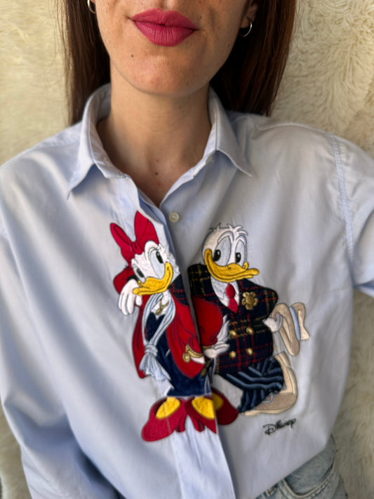 Camicia paperino e paperina gran gala