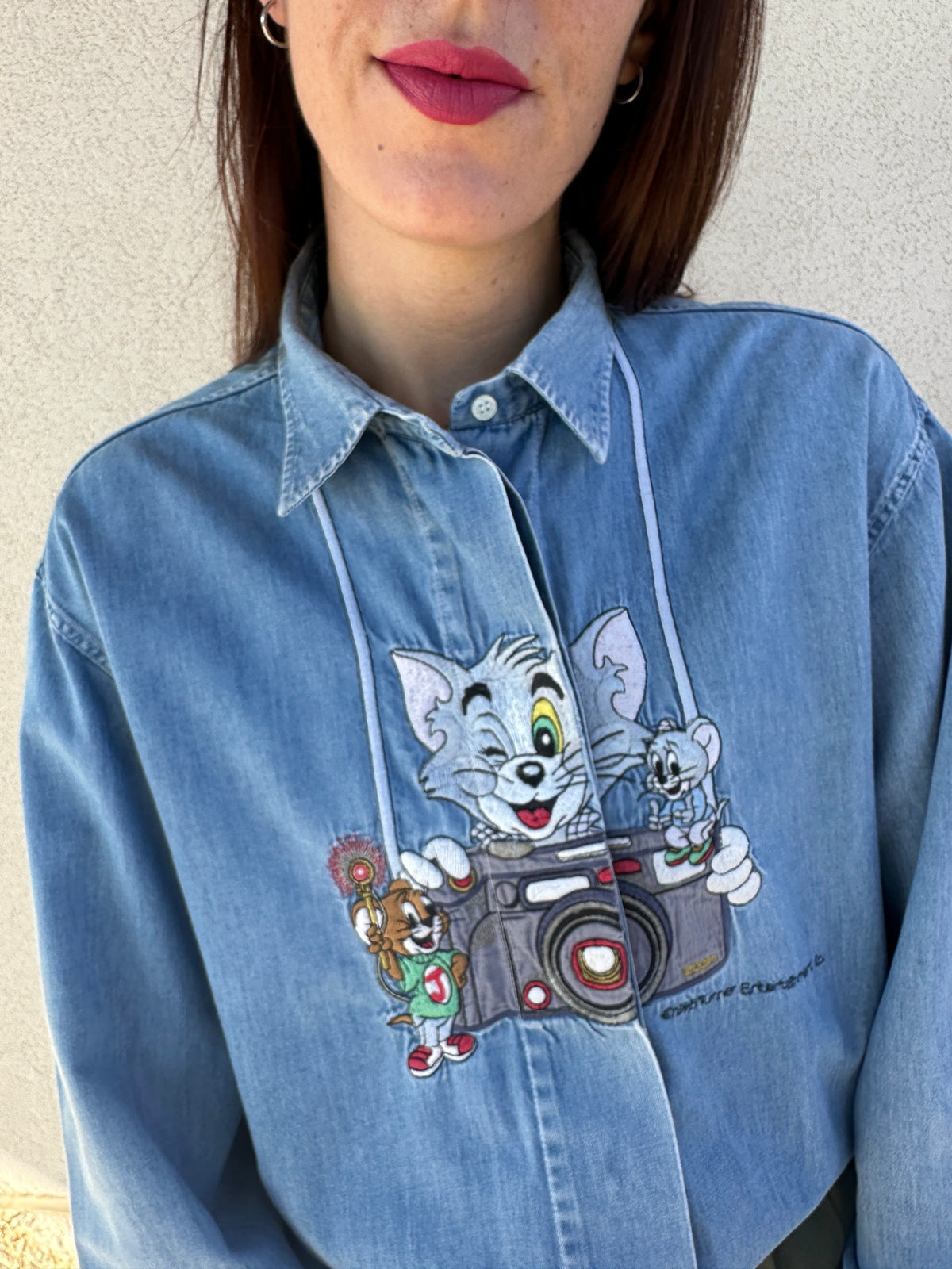 Camicia Tom & Jerry fotografo
