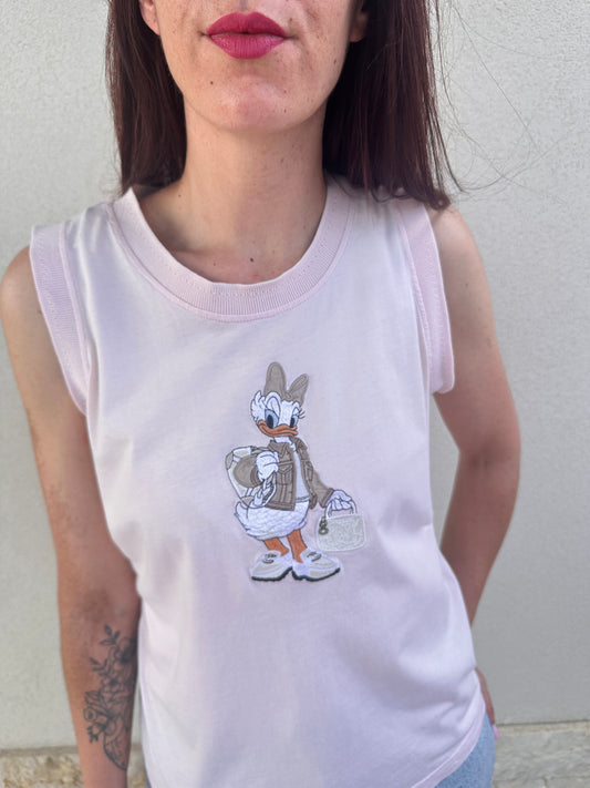 Canotta paperina fashion