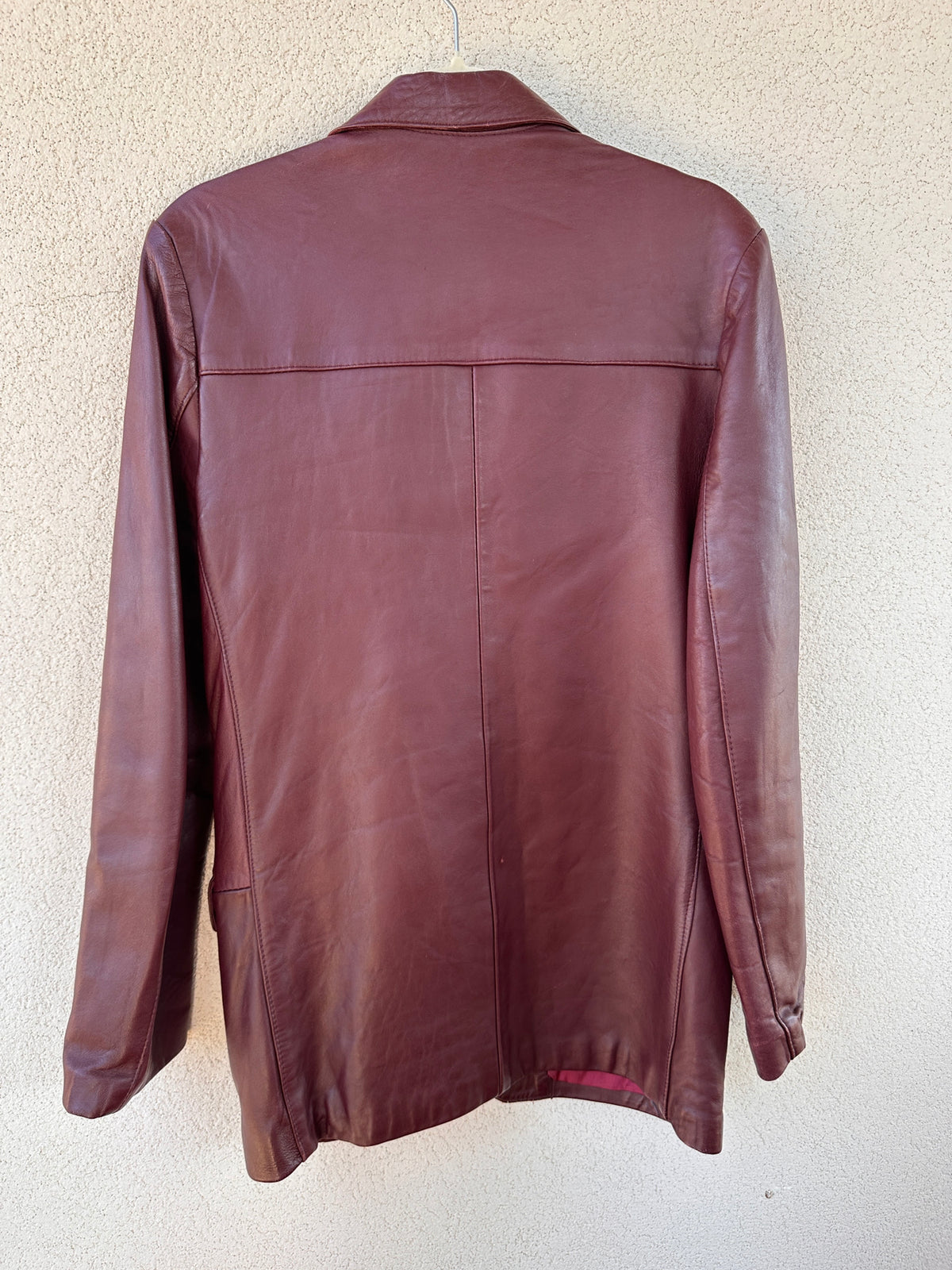 Giacca pelle bourdeux