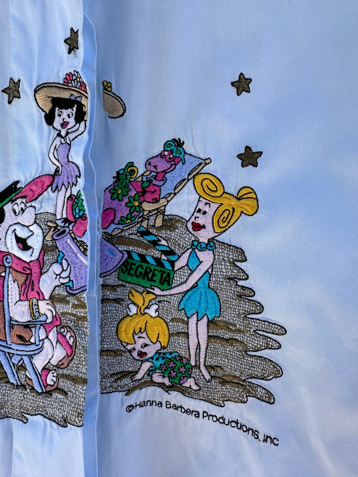 Camicia Flintstones sotto le stelle