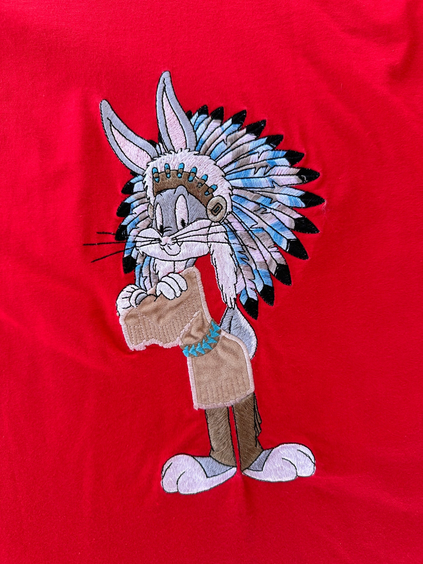 T-shirt Bugs Bunny "Capo Indiano"
