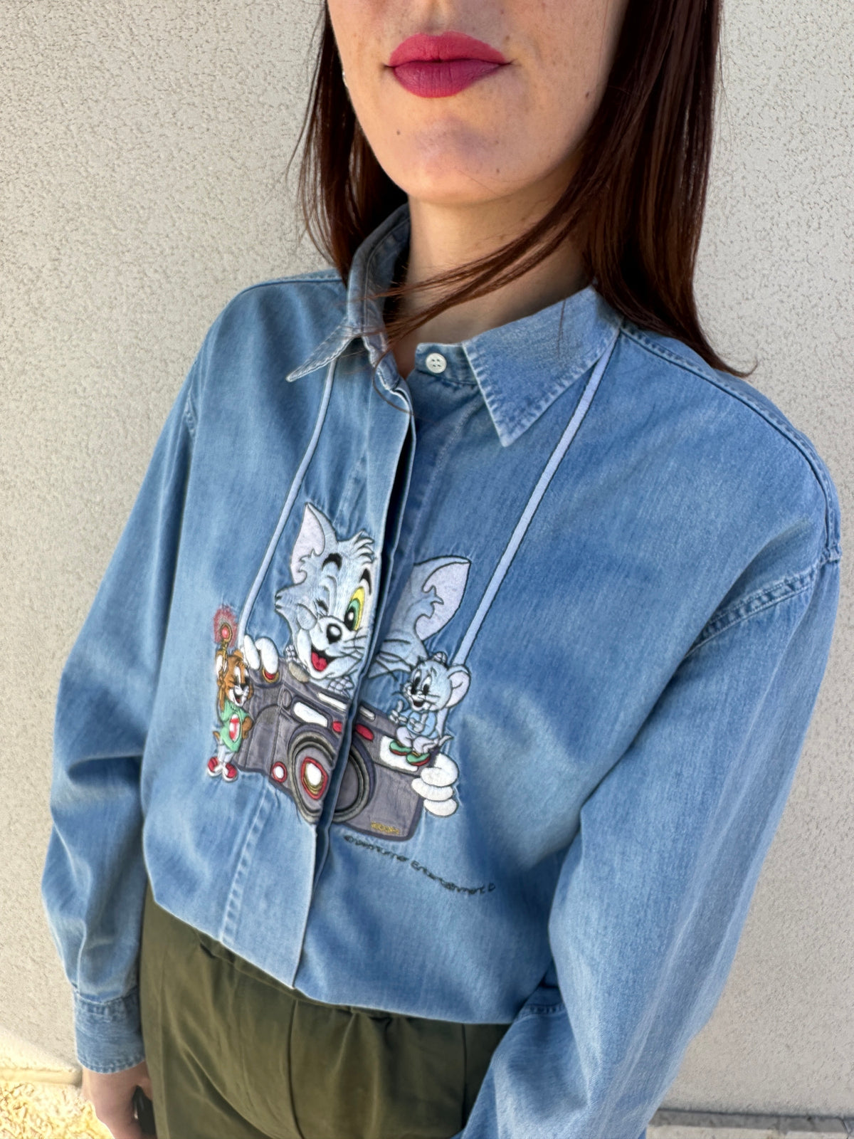 Camicia Tom & Jerry fotografo