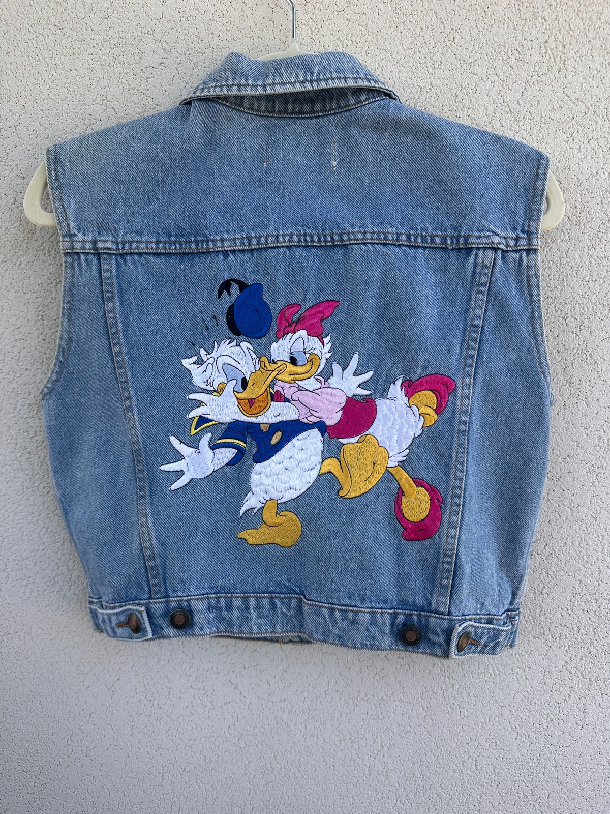 Gilet denim vintage Donald & Daisy
