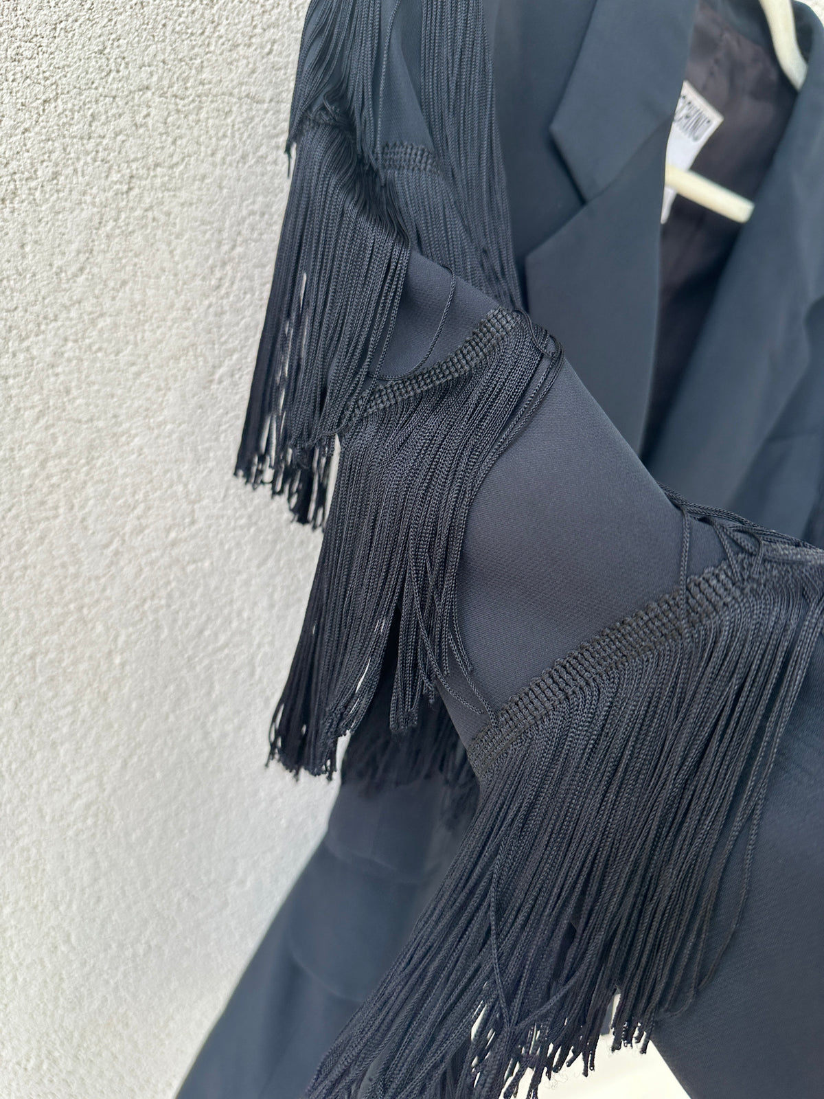 Moschino Couture! — Rara Blazer Vintage SS 1989 con Frange