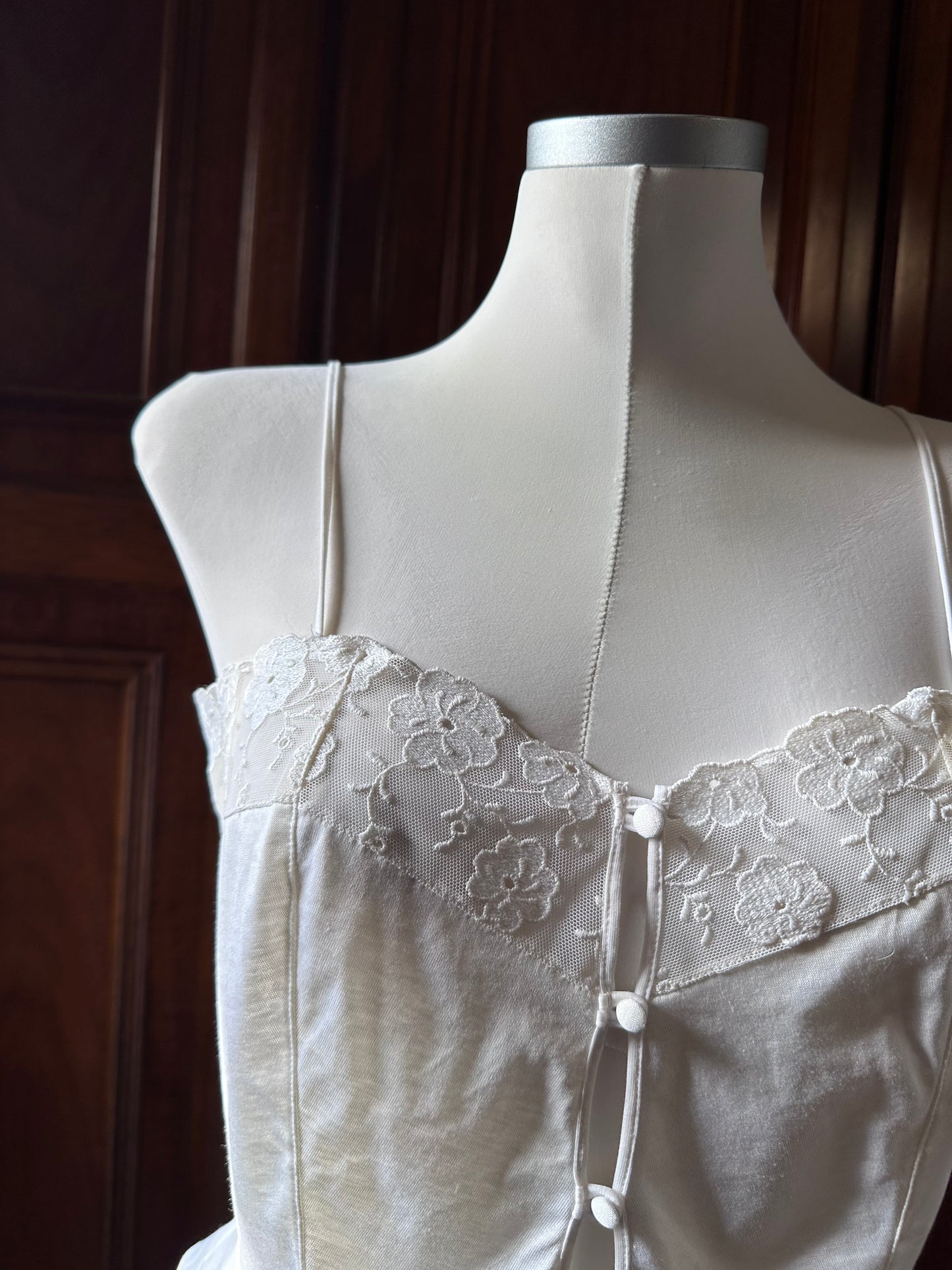 Maison Lejaby cotton lace top