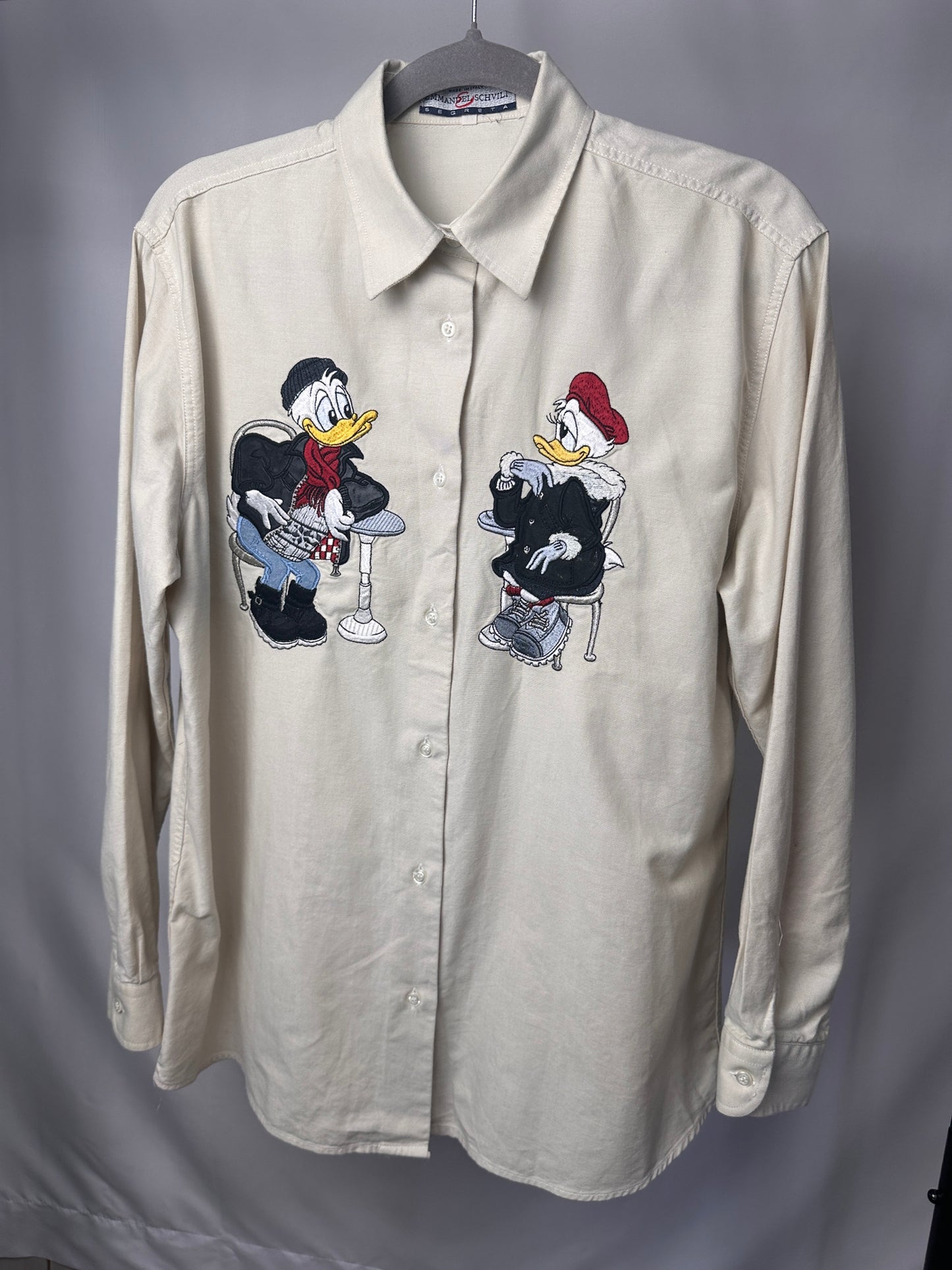Camicia paperino & paperina sabbia