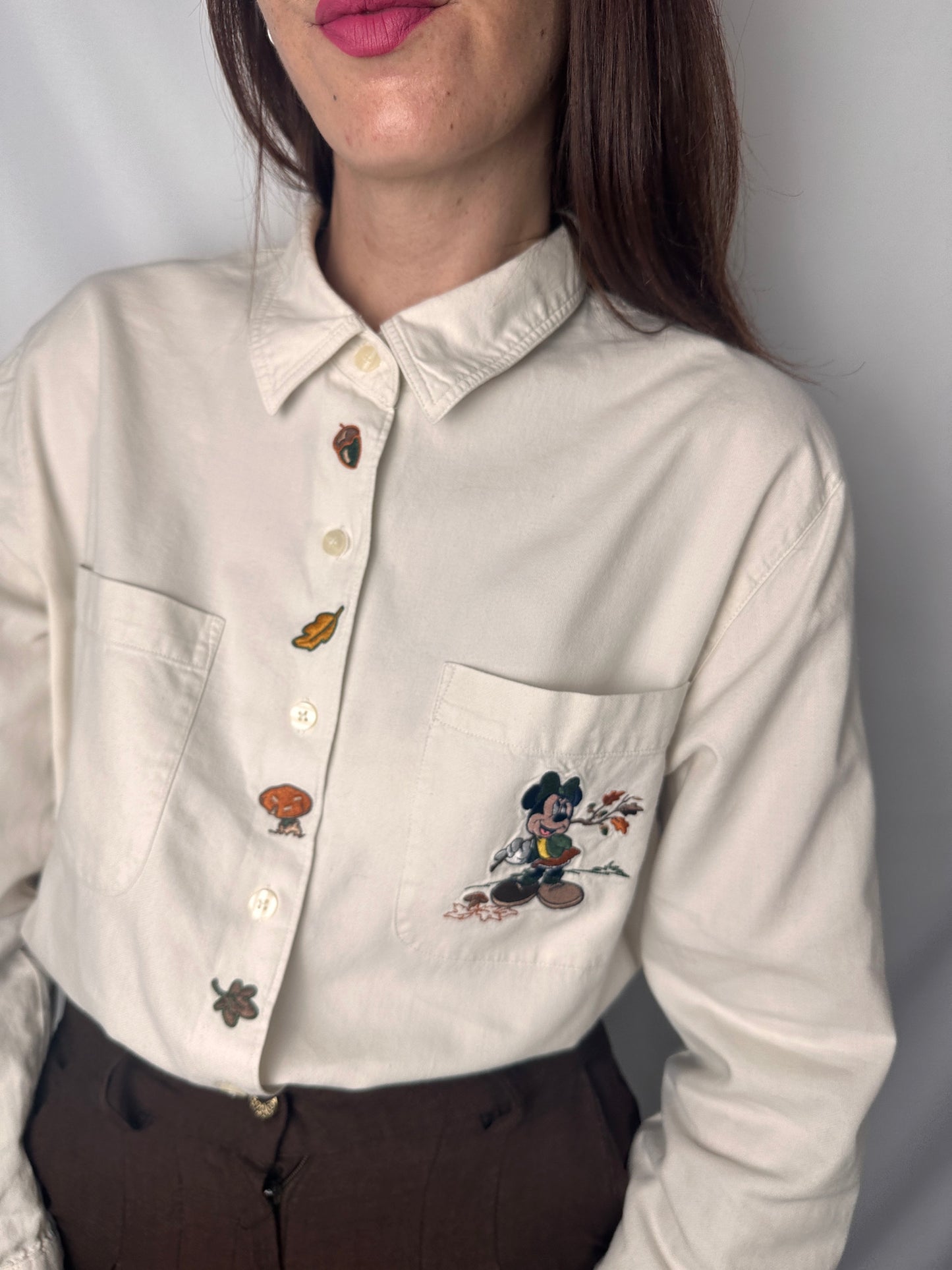 Camicia Mickey e Pluto sabbia