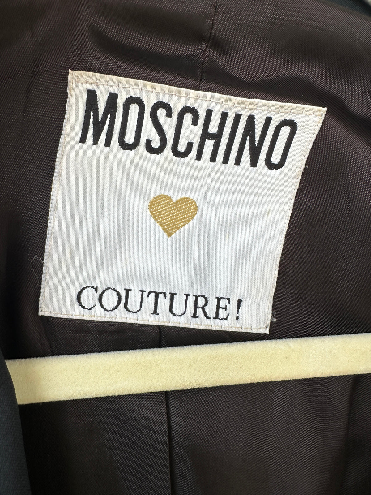 Moschino Couture! — Rara Blazer Vintage SS 1989 con Frange