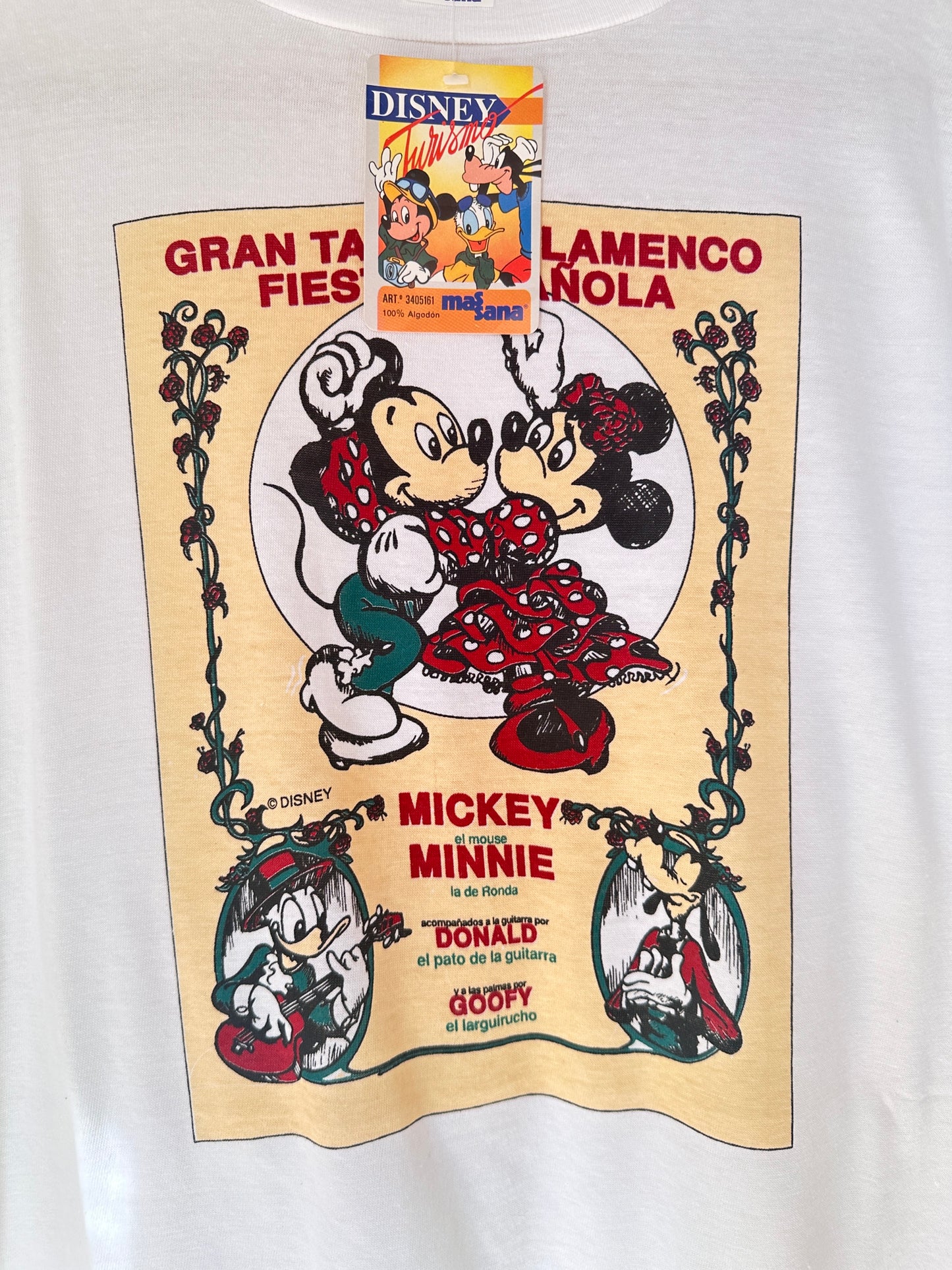 T-shirt Vintage Disney Turismo "Gran Tablao Flamenco"