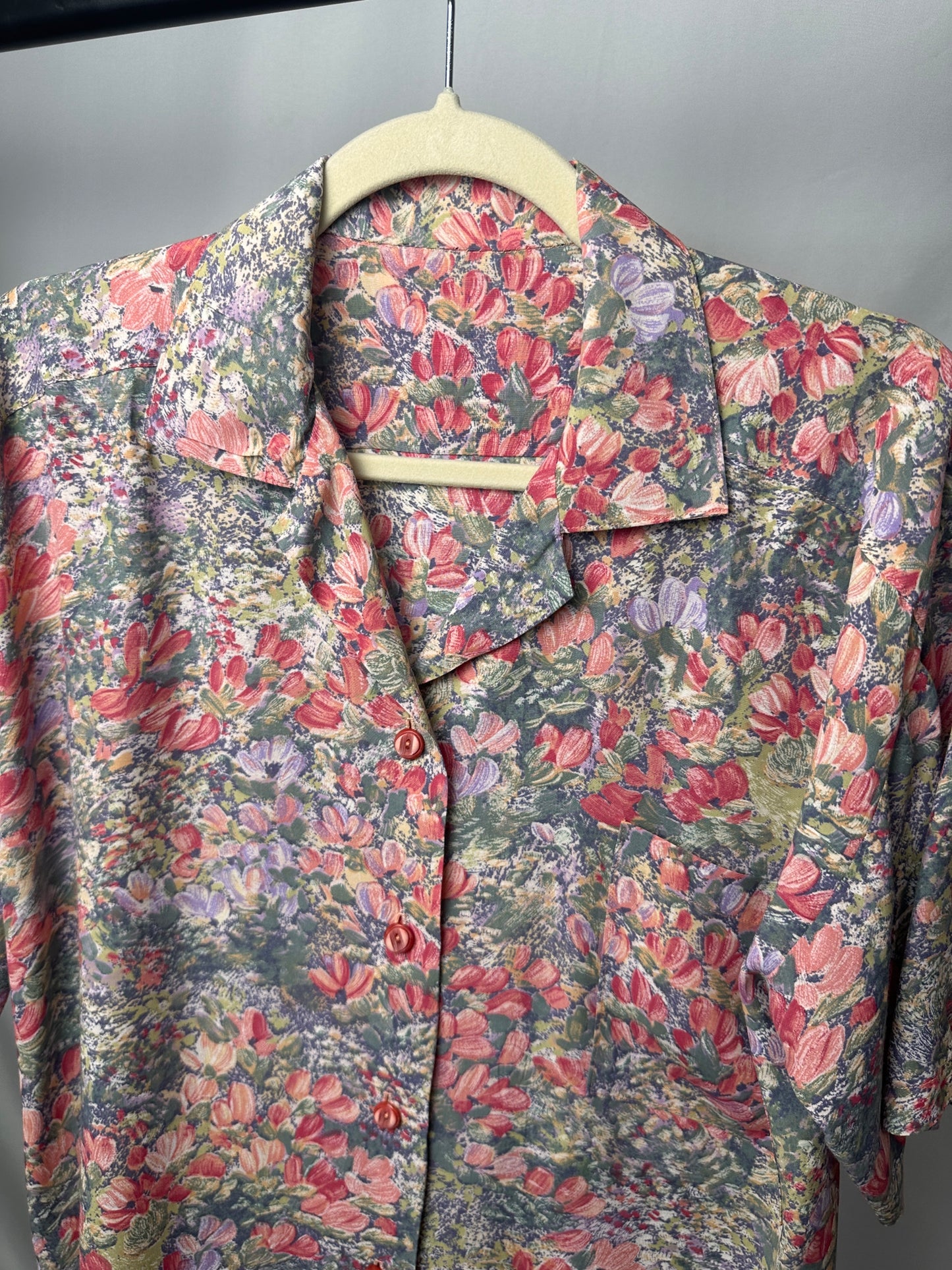 Camicia sartoriale floreale