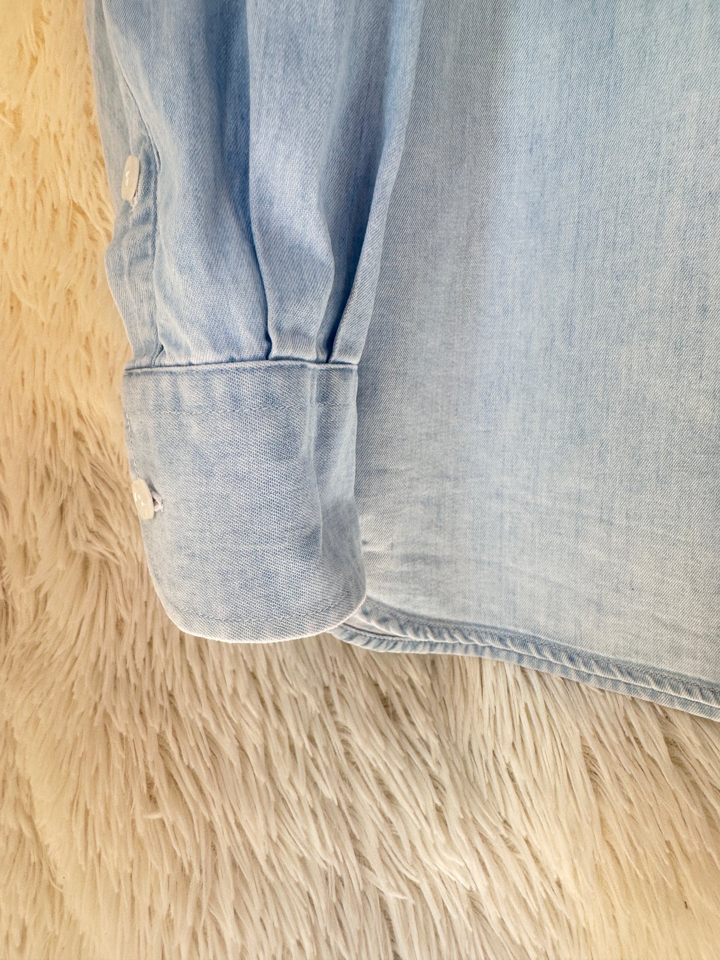 Camicia denim paperina film strip