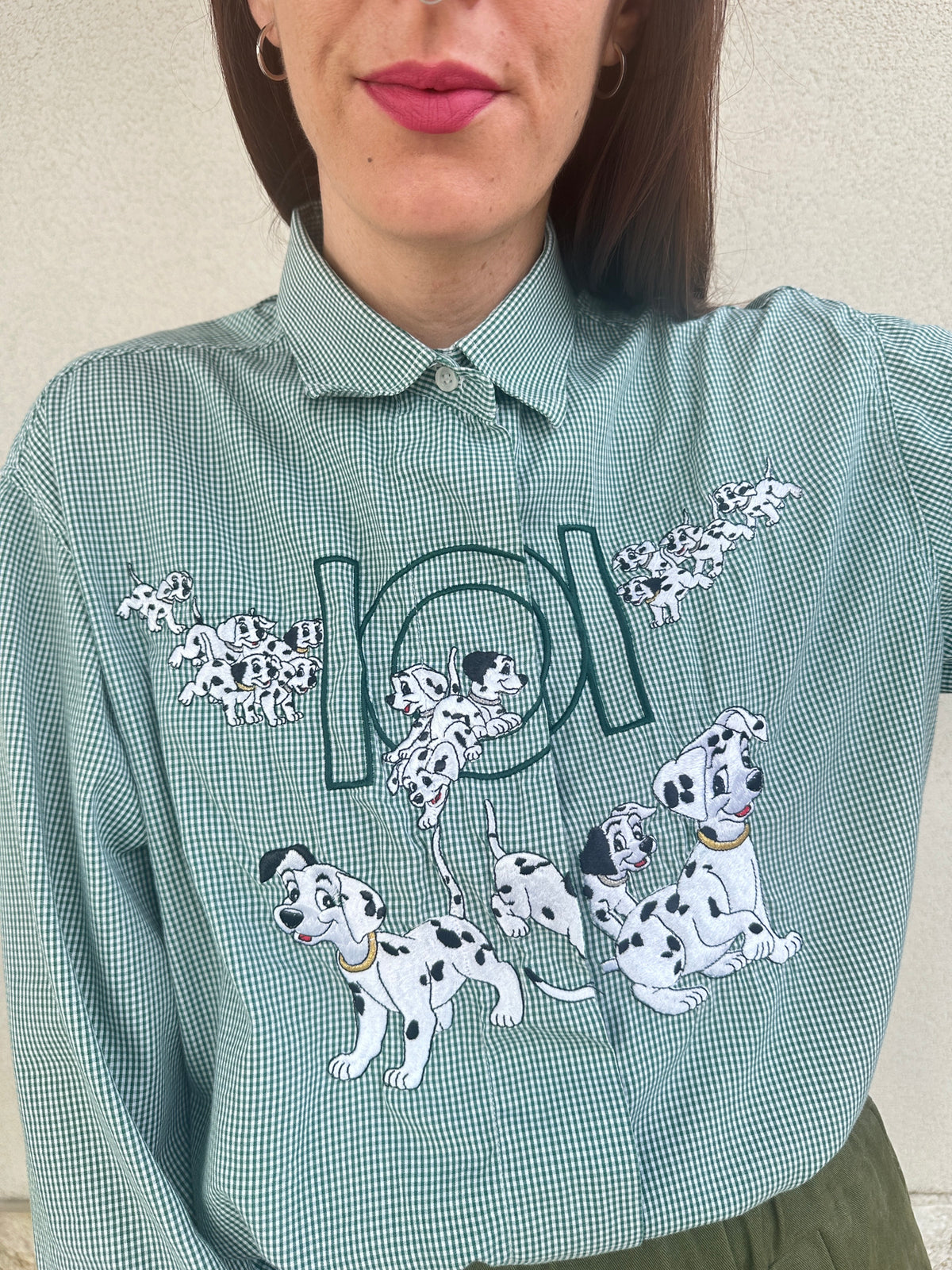 Camicia 101 Vichy verde
