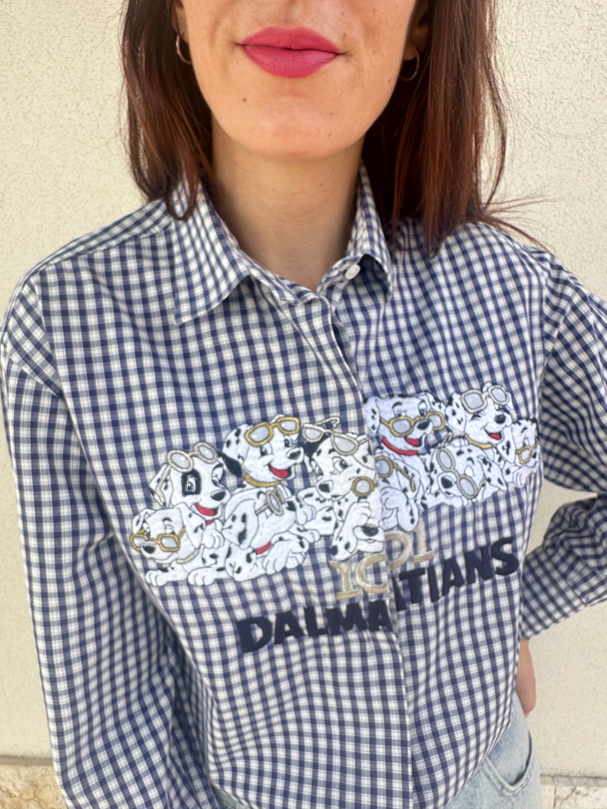 Camicia 101 Vichy blu