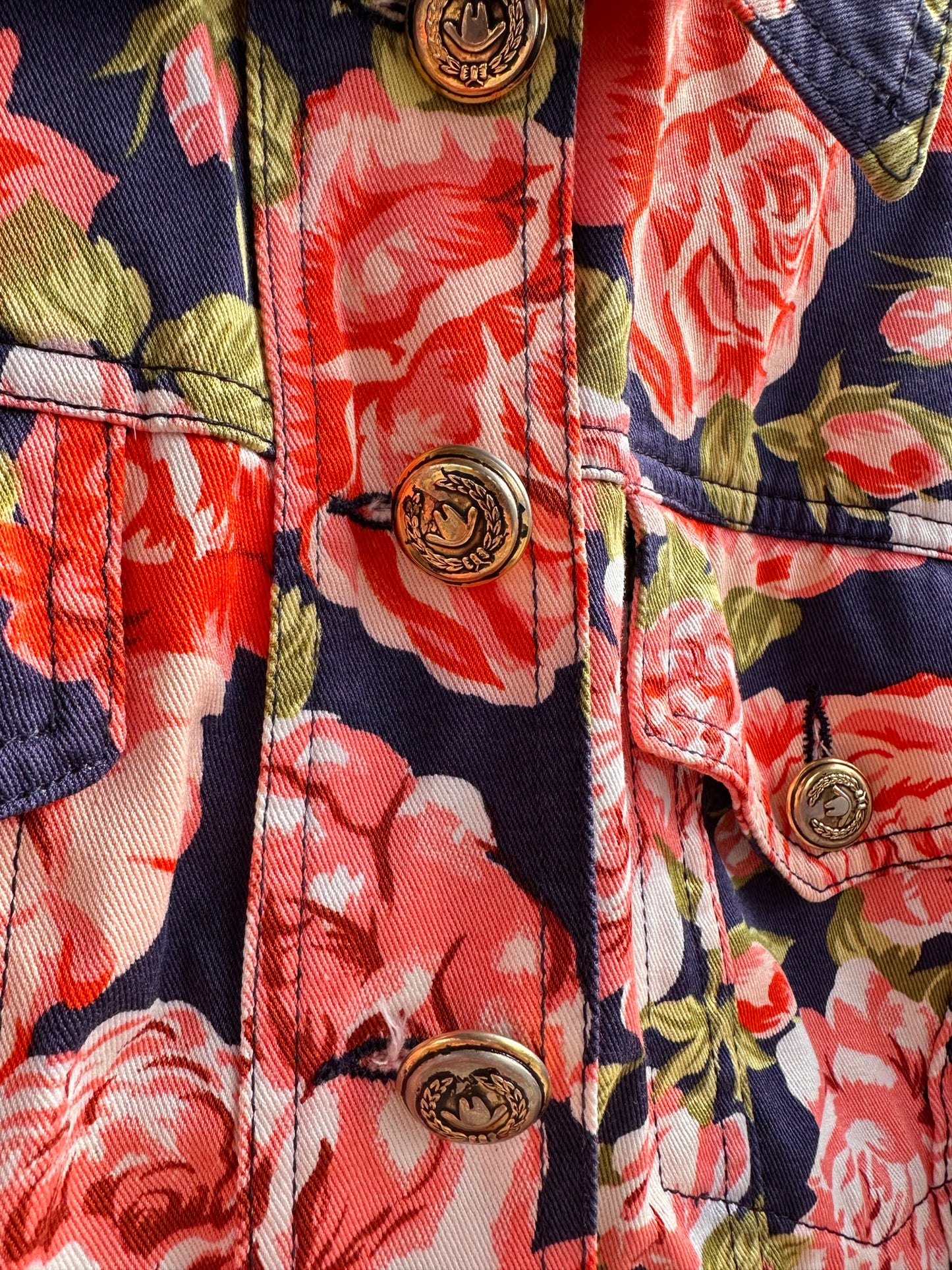 Moschino Jeans Vintage – Giacca floreale