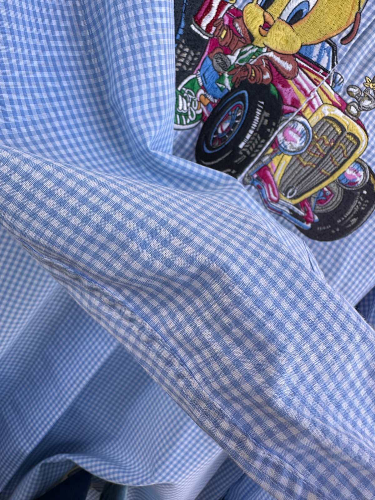 Camicia vichy Titti auto d’epoca
