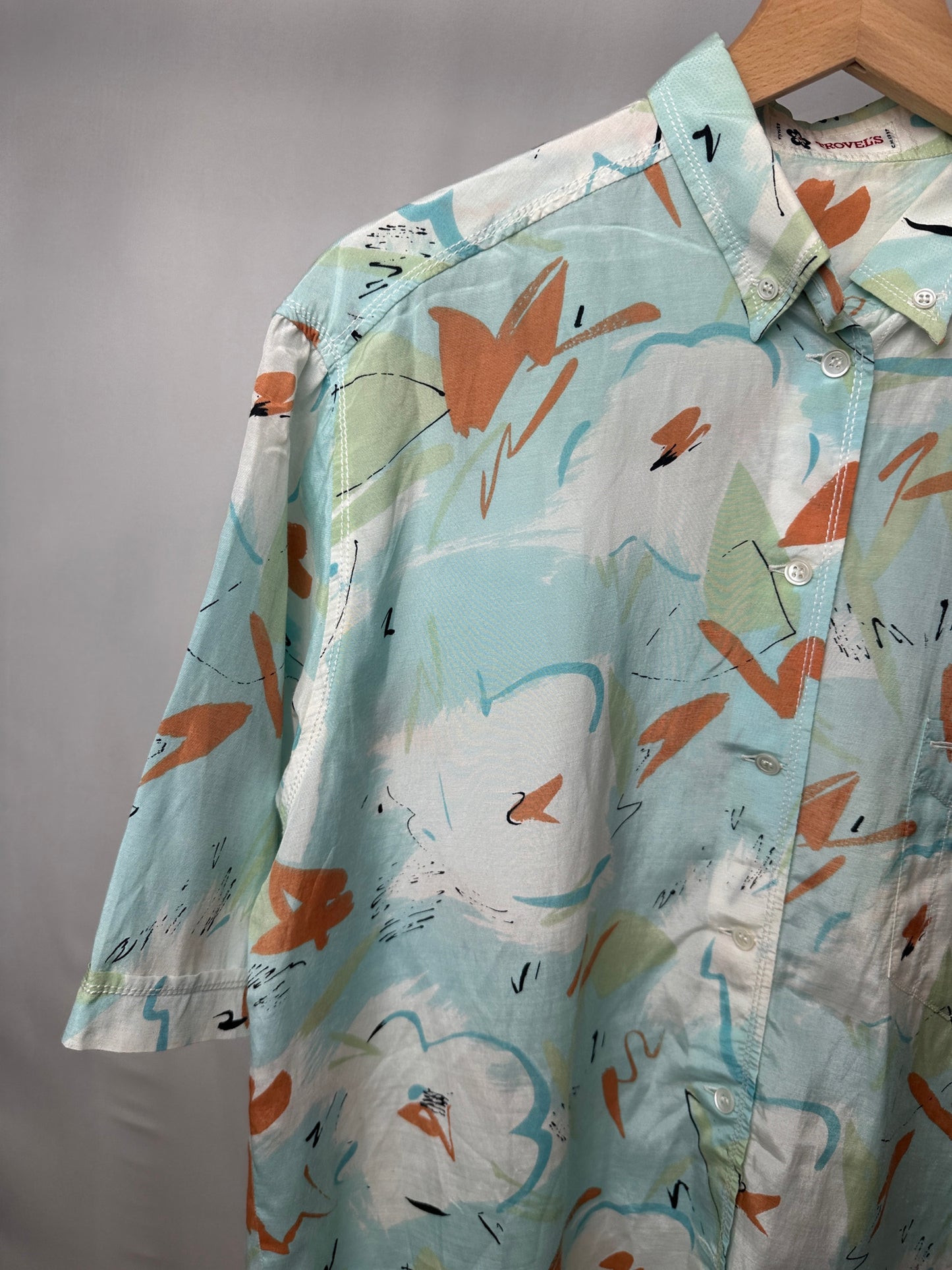 Camicia vintage astratta