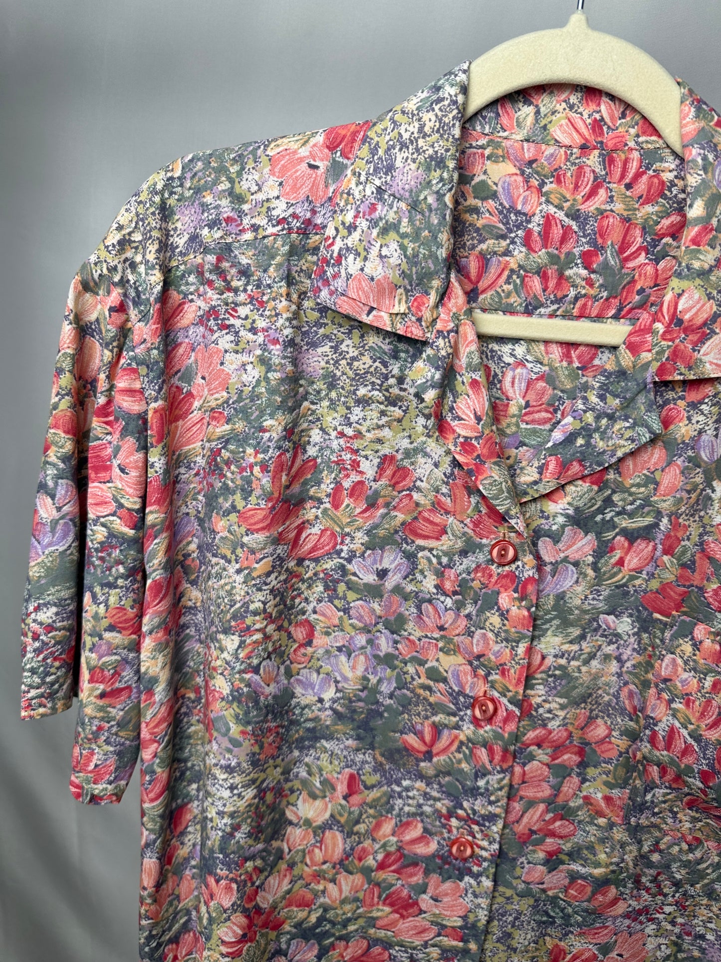 Camicia sartoriale floreale