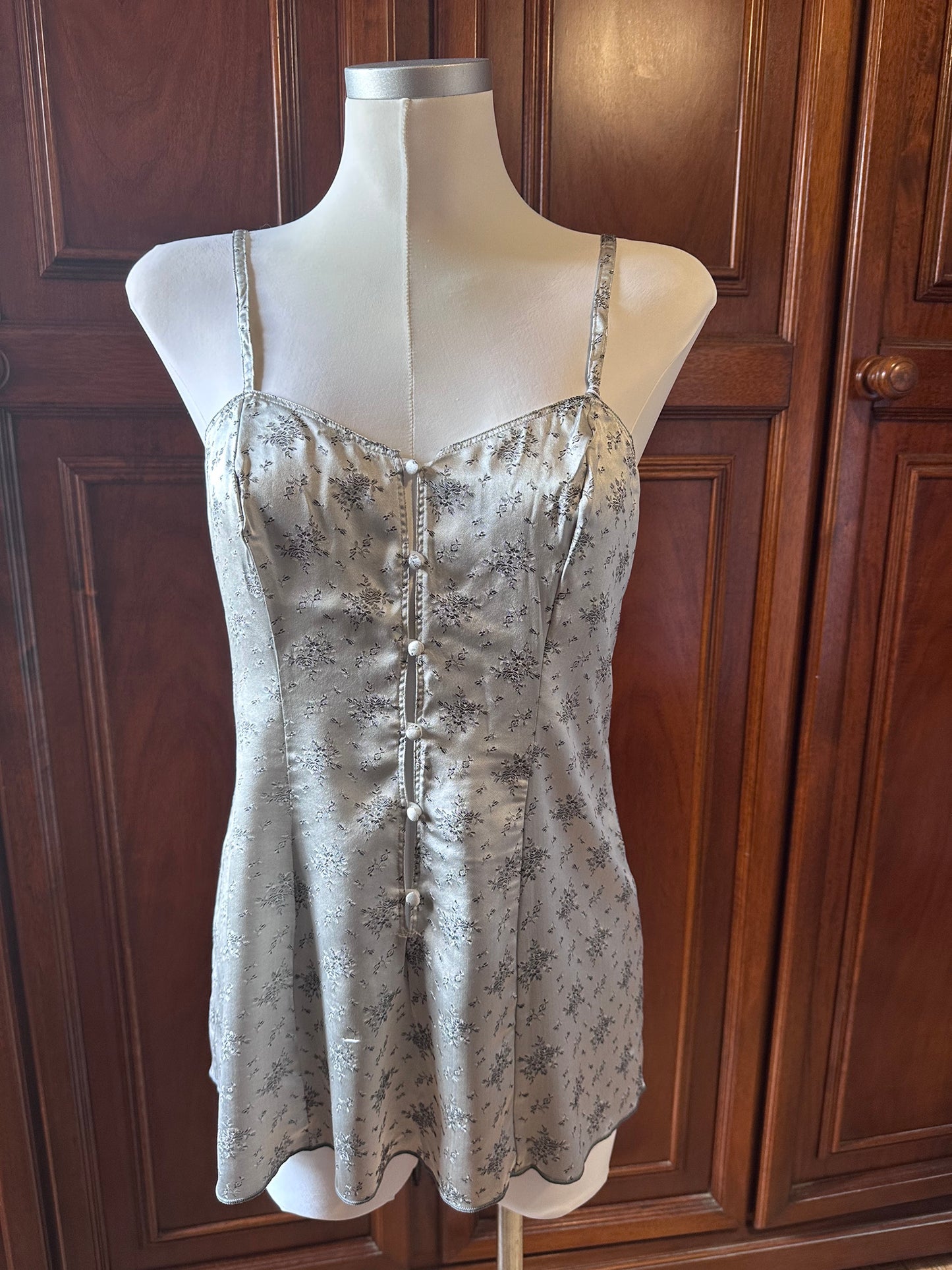 Silk Floral Slip Top — Lejaby