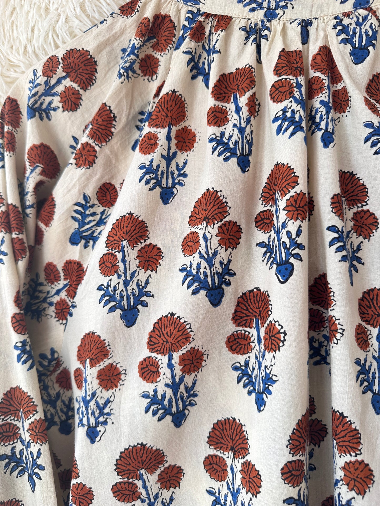 Blusa Boho-Chic "Indian Garden"