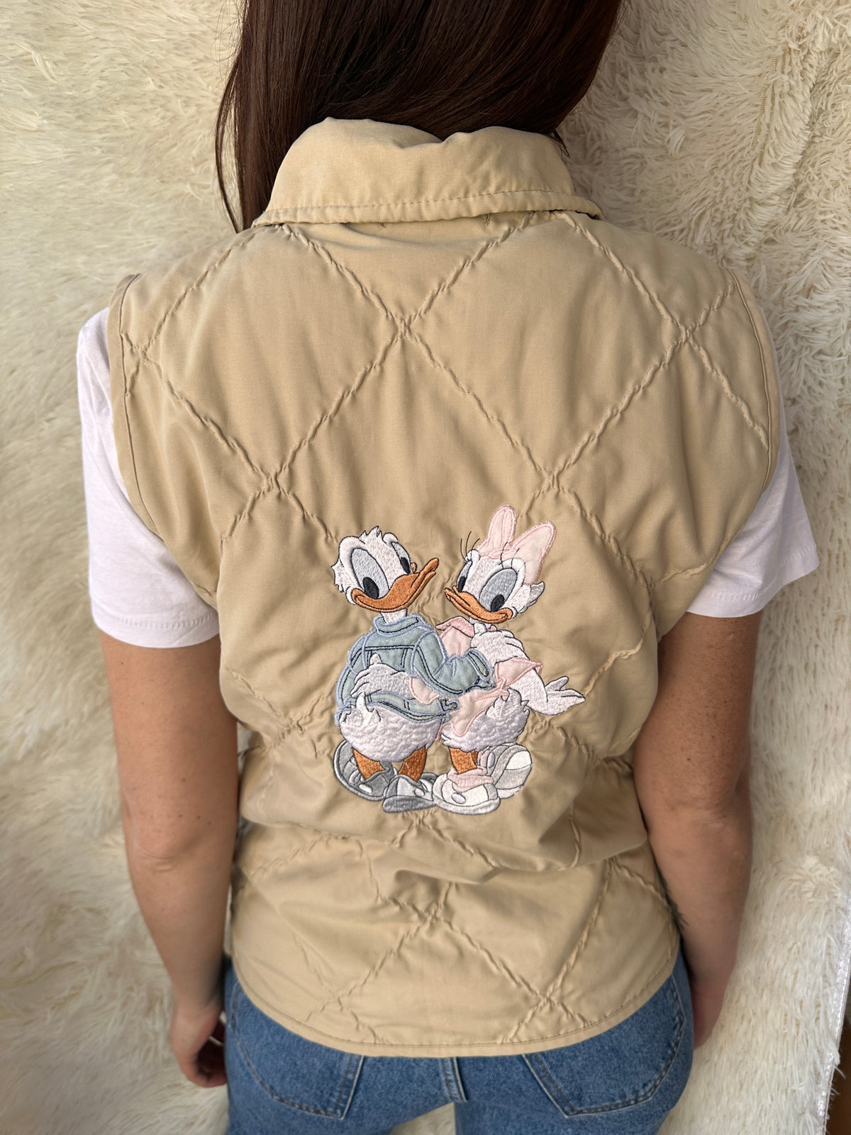 Gilet Georgya Studio con ricamo Paperino & Paperina
