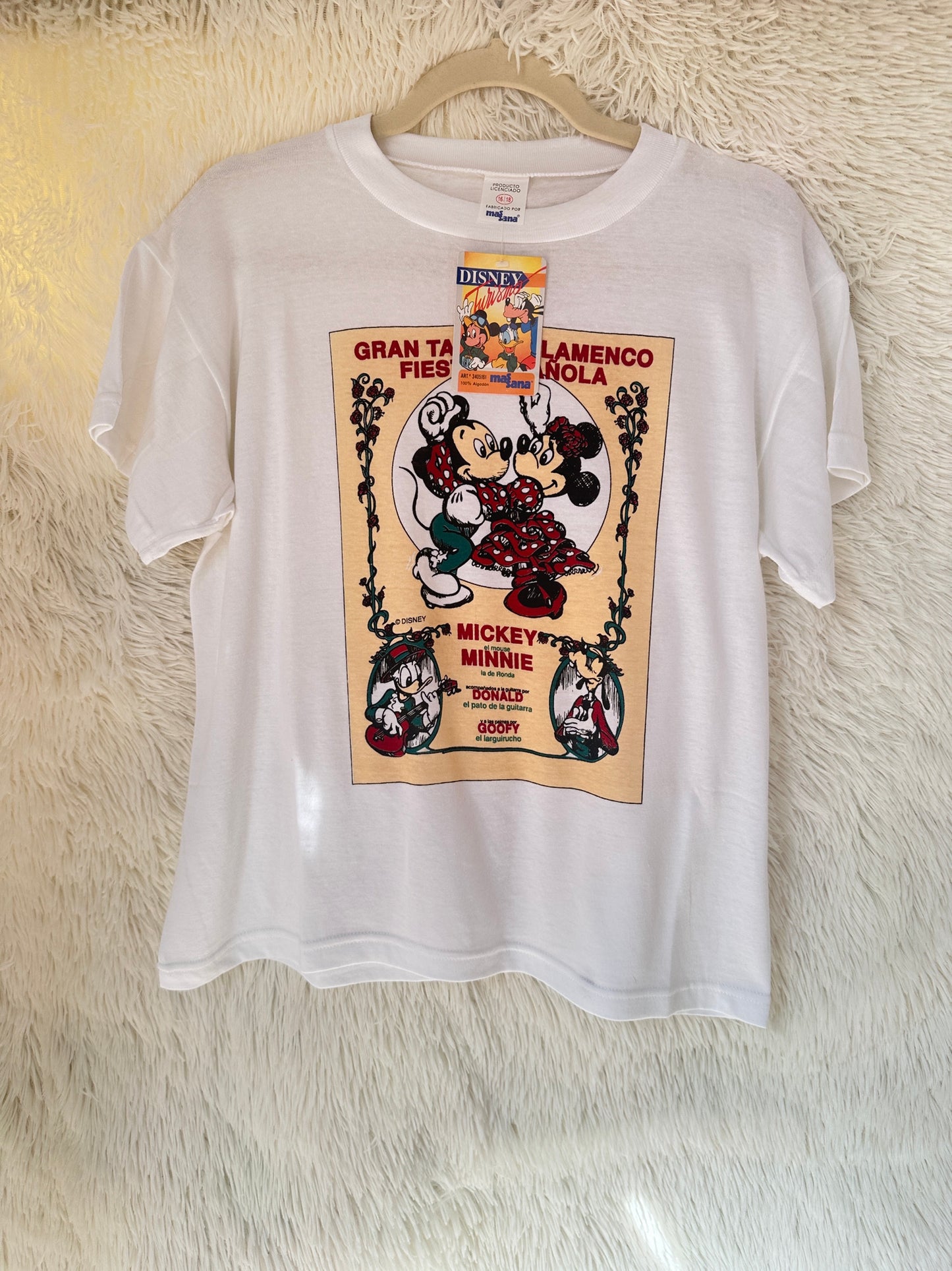 T-shirt Vintage Disney Turismo "Gran Tablao Flamenco"