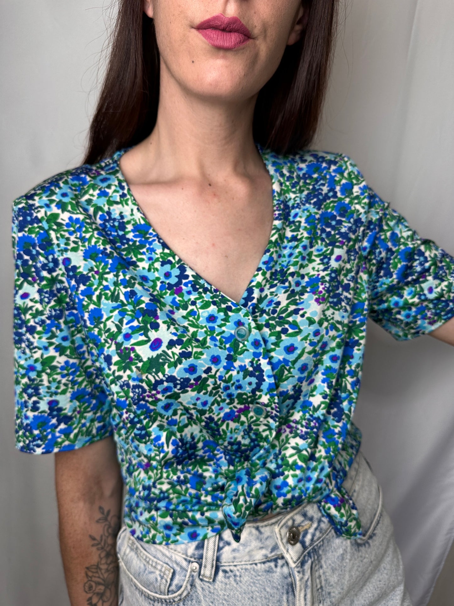 Camicia sartoriale blu
