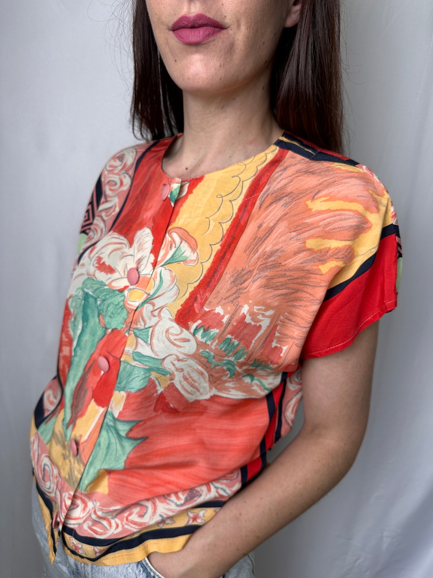 Camicia vintage orientale