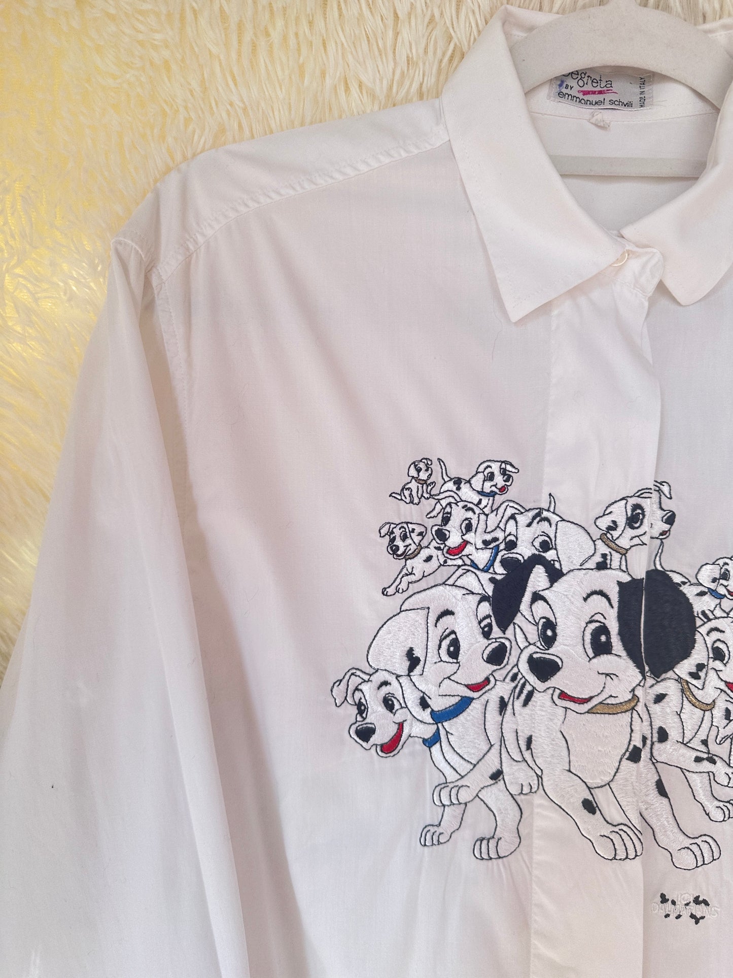 Camicia bianca 101 cuccioli