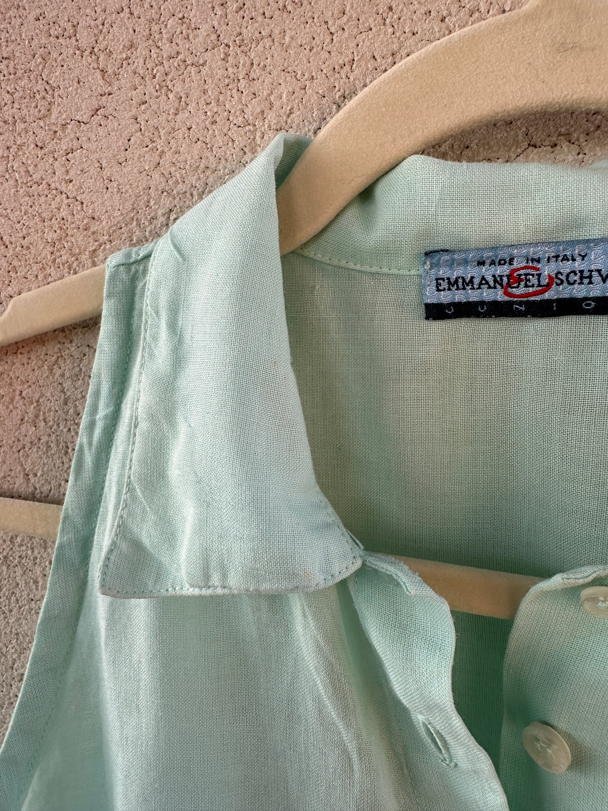 Camicia paperina menta