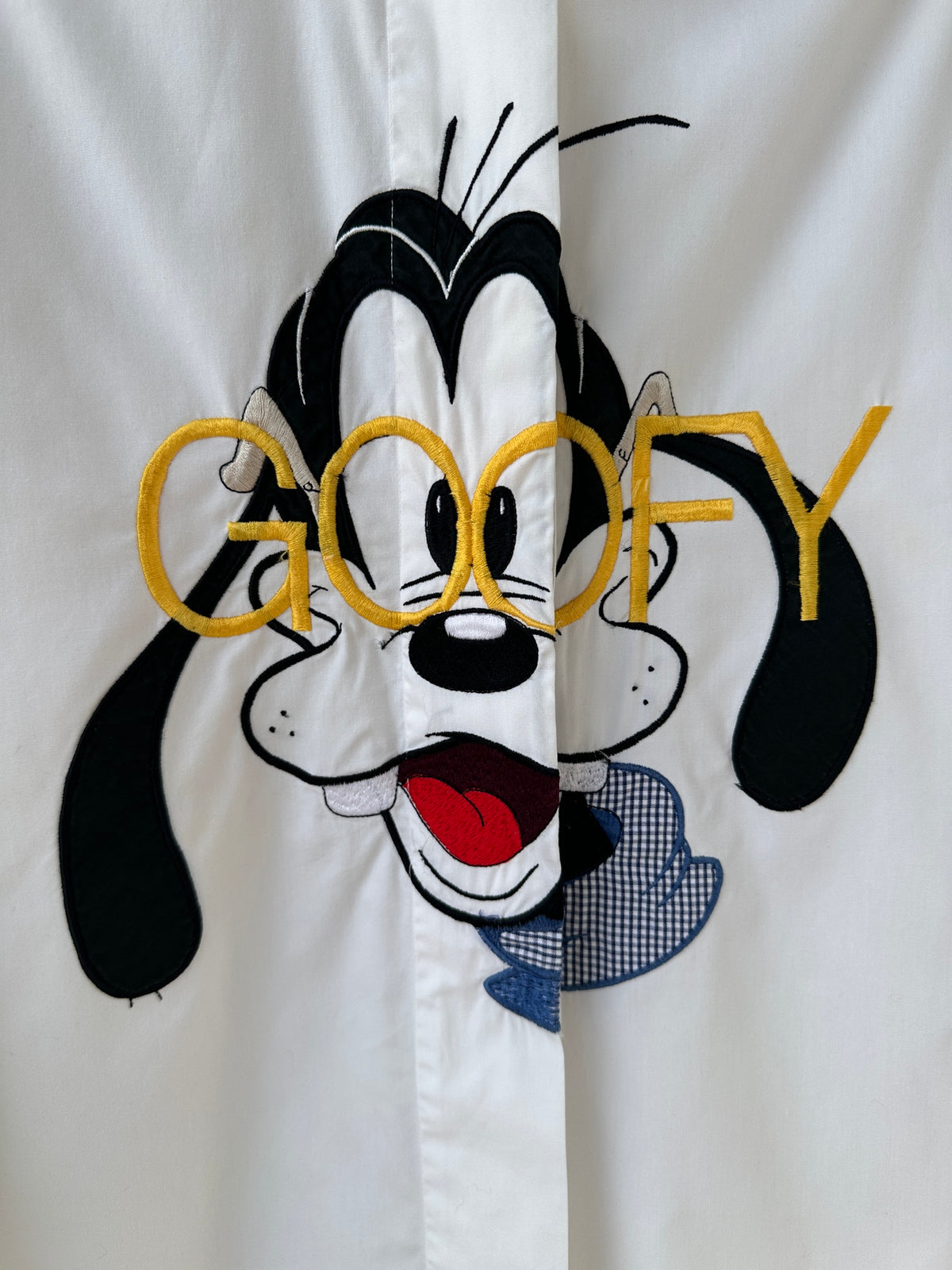 Camicia goffy lettering