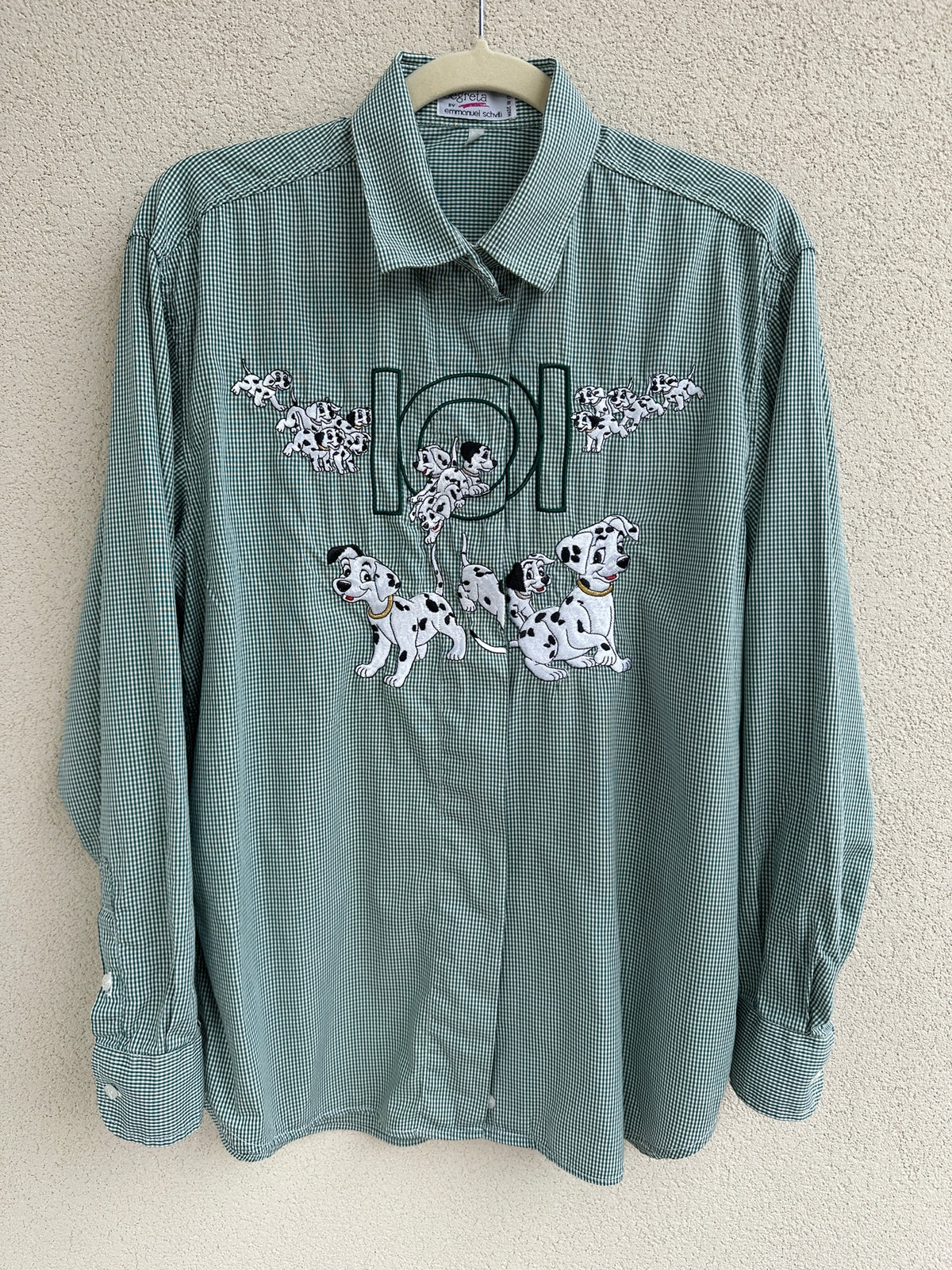 Camicia 101 Vichy verde