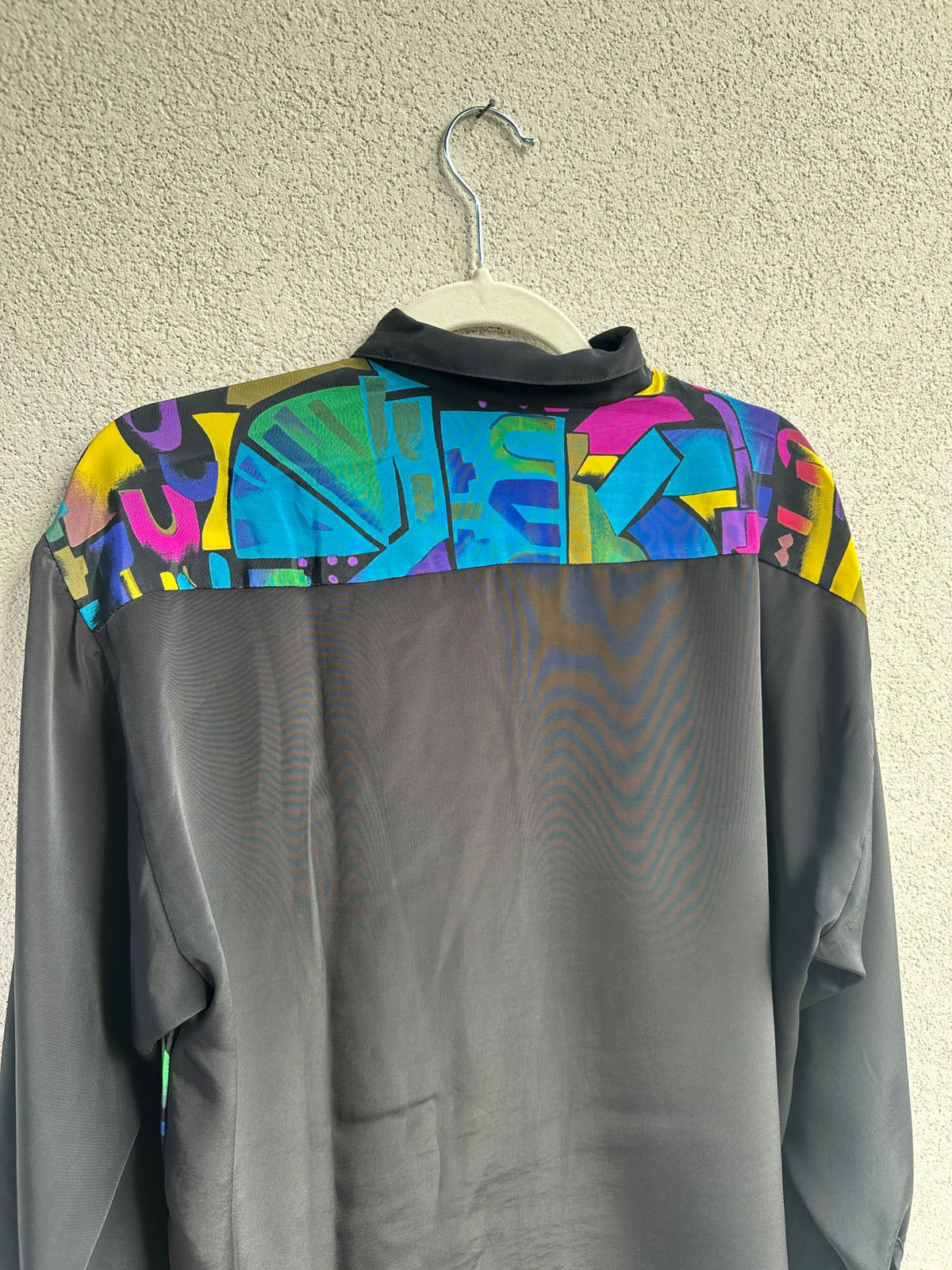 Camicia stampa astratta