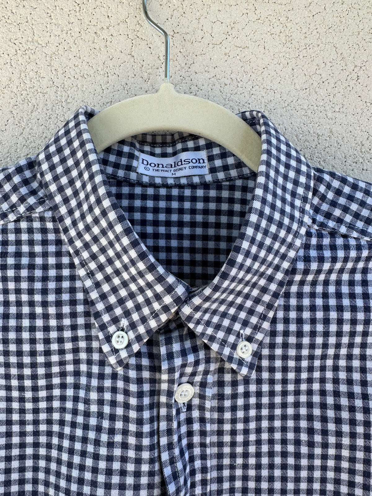 Camicia crop vichy Topolino e Pluto
