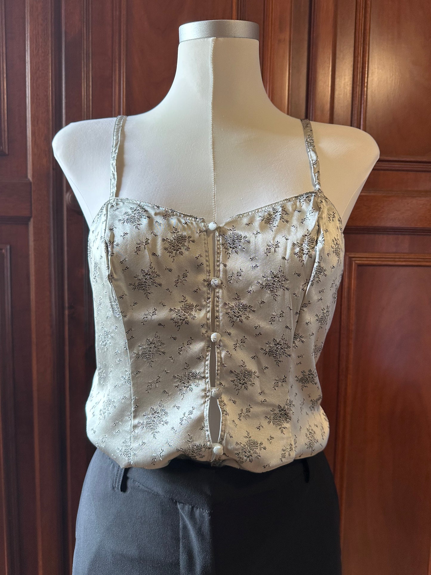Silk Floral Slip Top — Lejaby