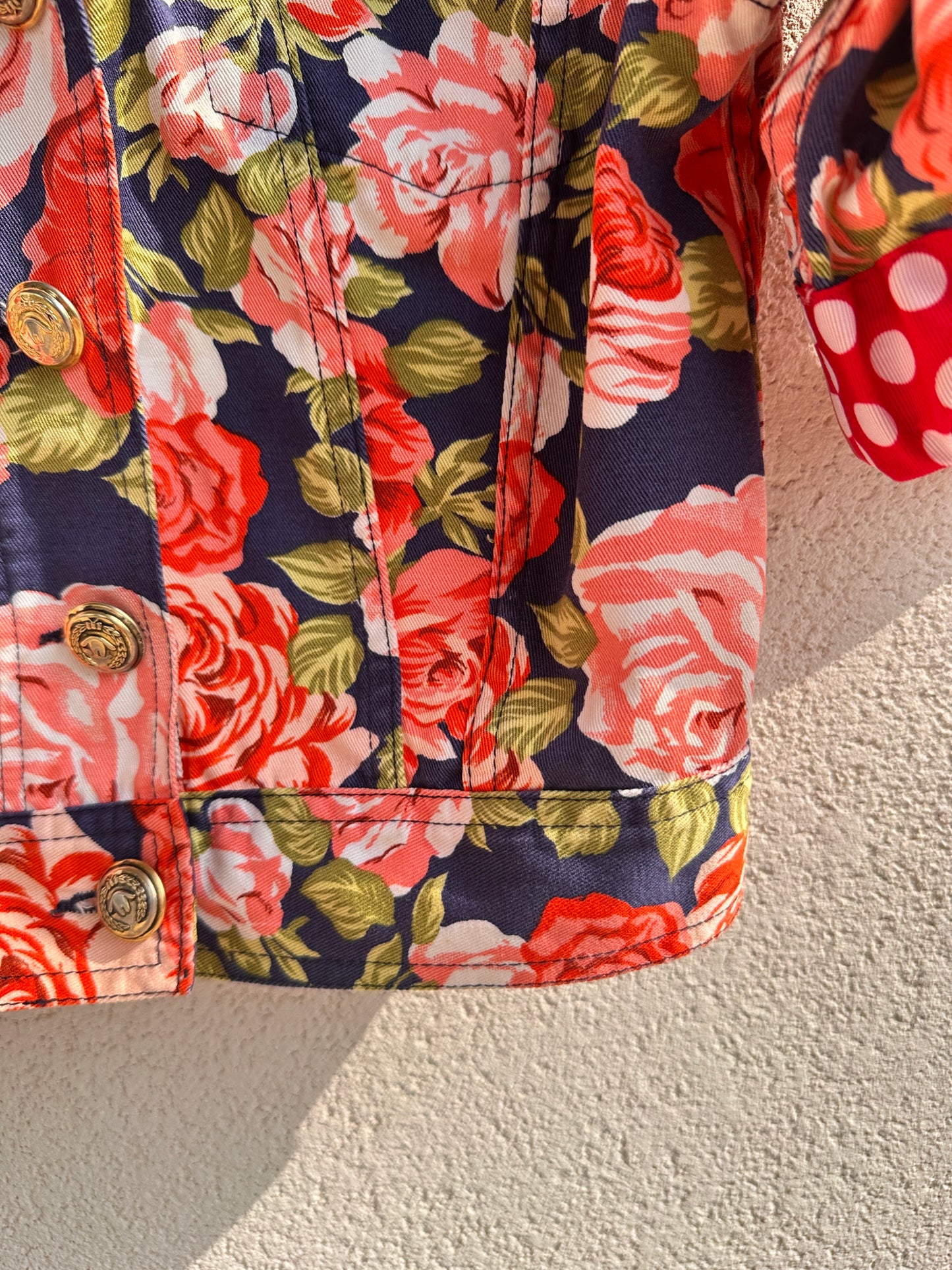 Moschino Jeans Vintage – Giacca floreale