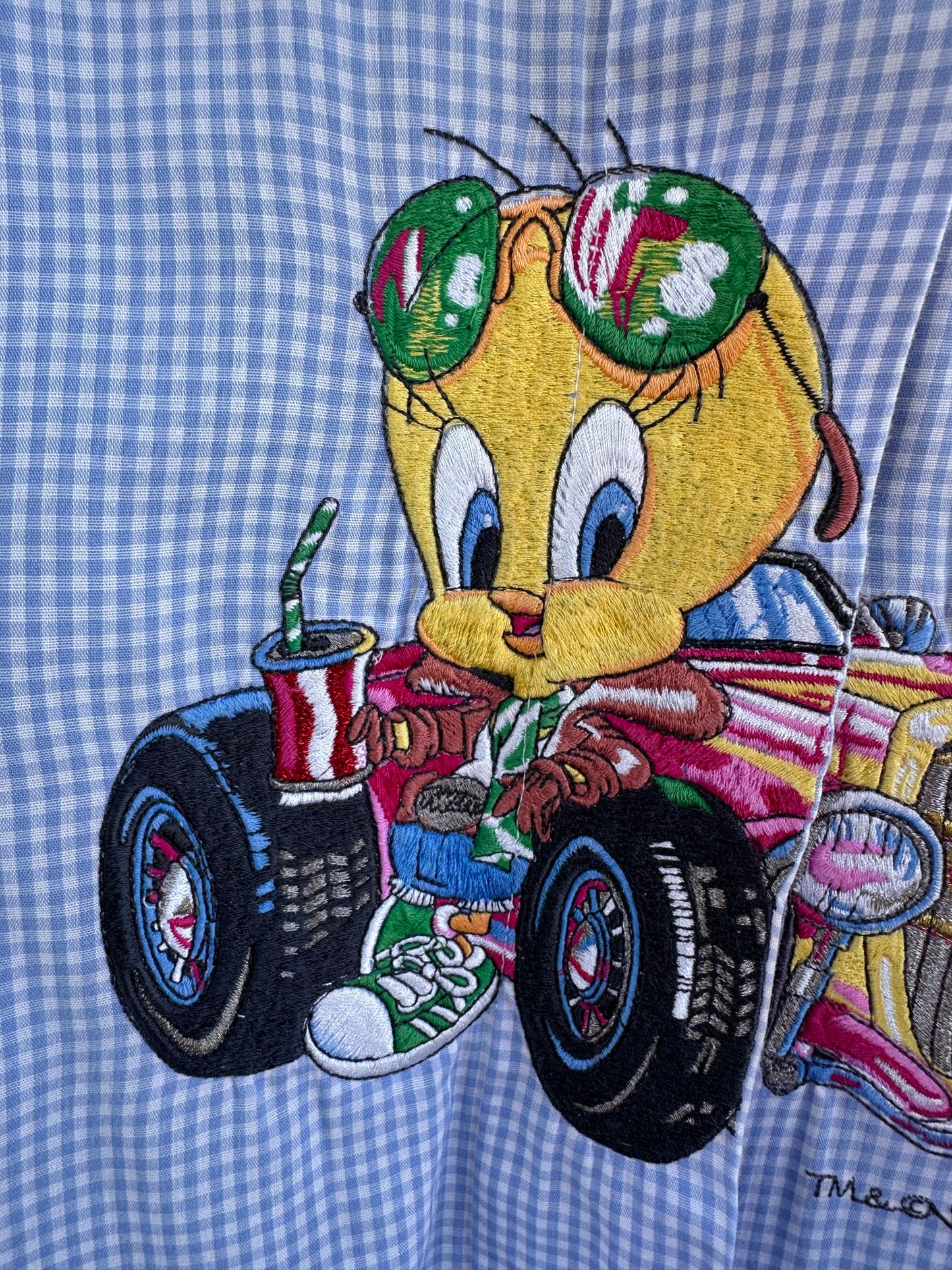 Camicia vichy Titti auto d’epoca