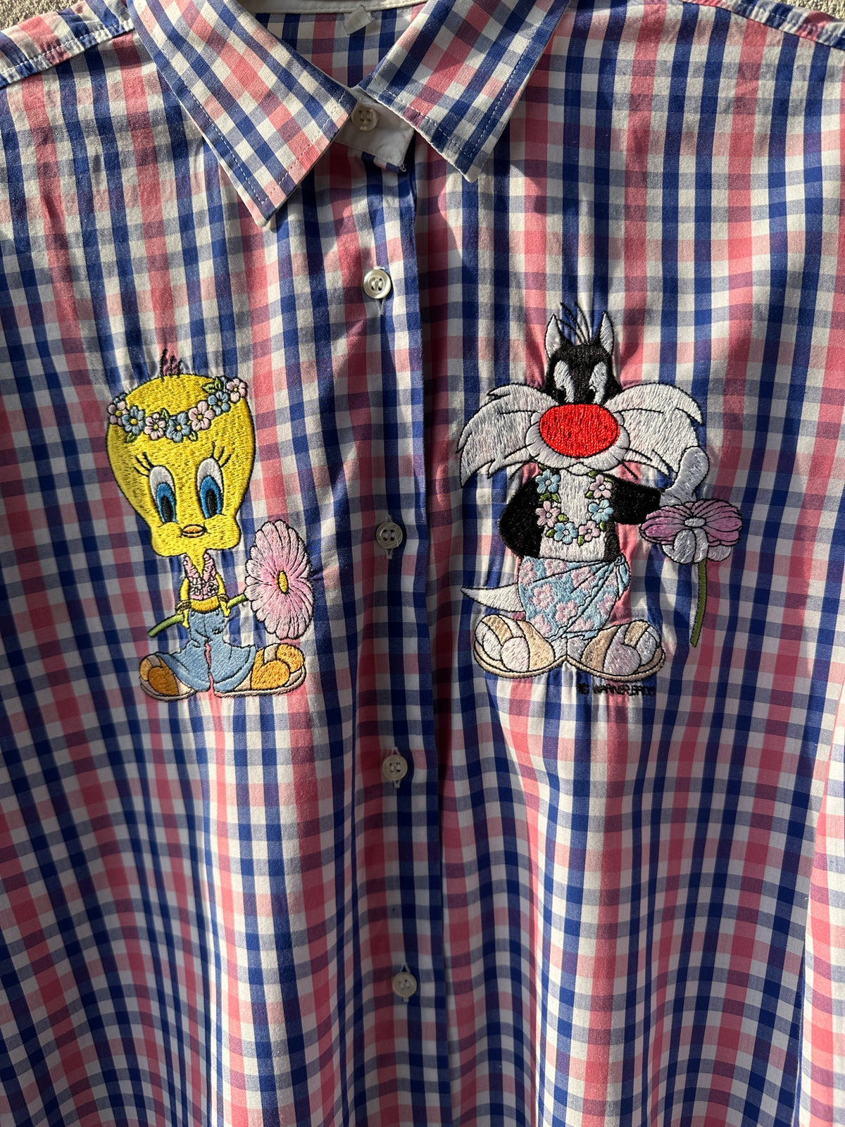 Camicia Titti e Silvestro Hawaii