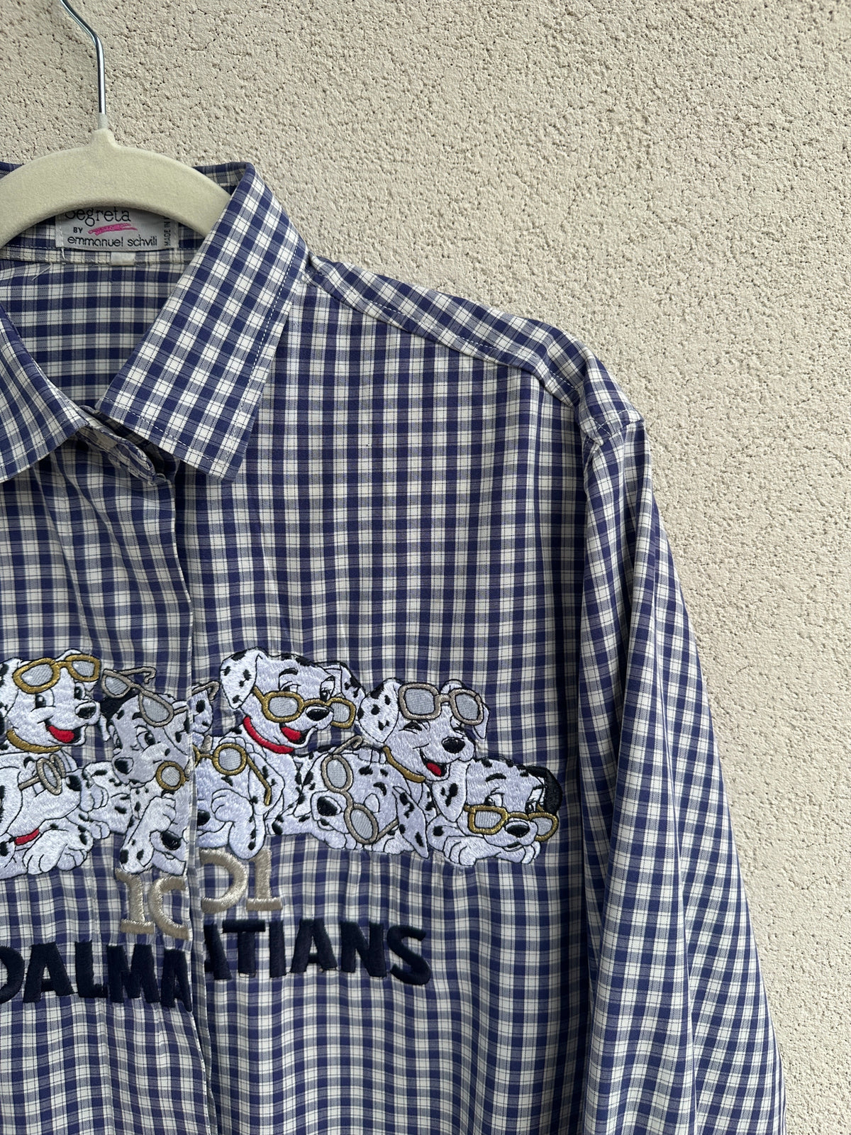 Camicia 101 Vichy blu