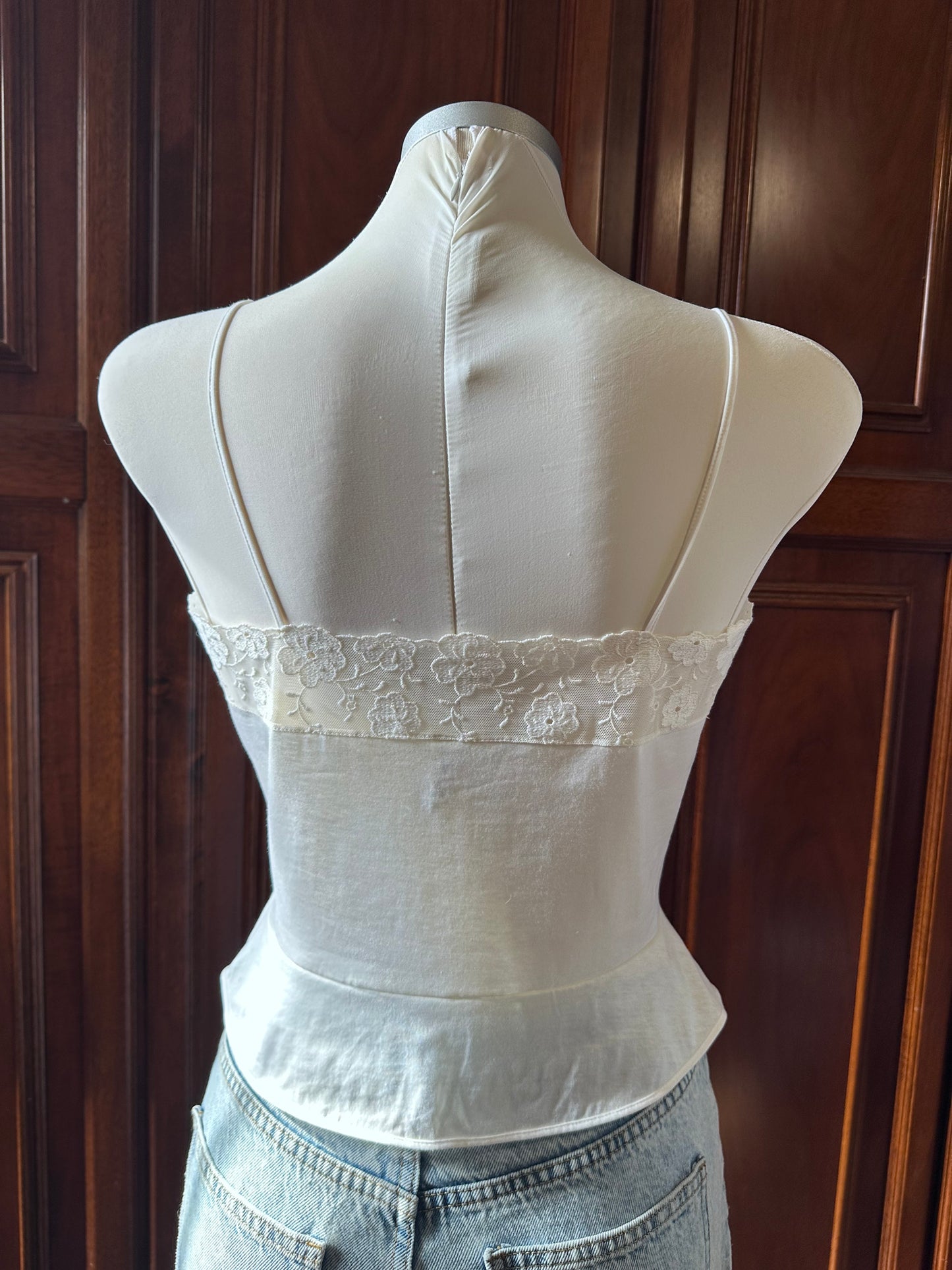 Maison Lejaby cotton lace top
