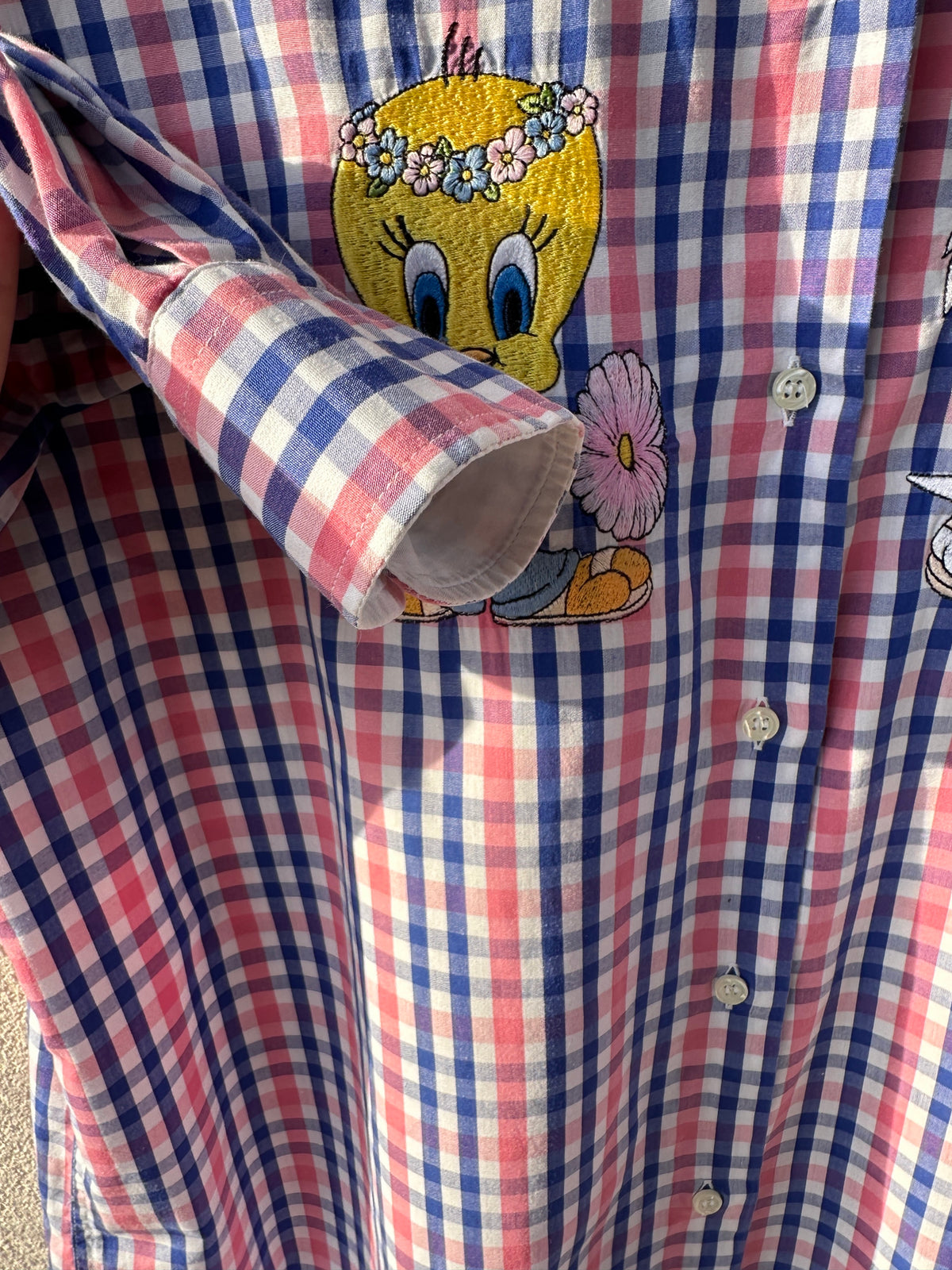 Camicia Titti e Silvestro Hawaii