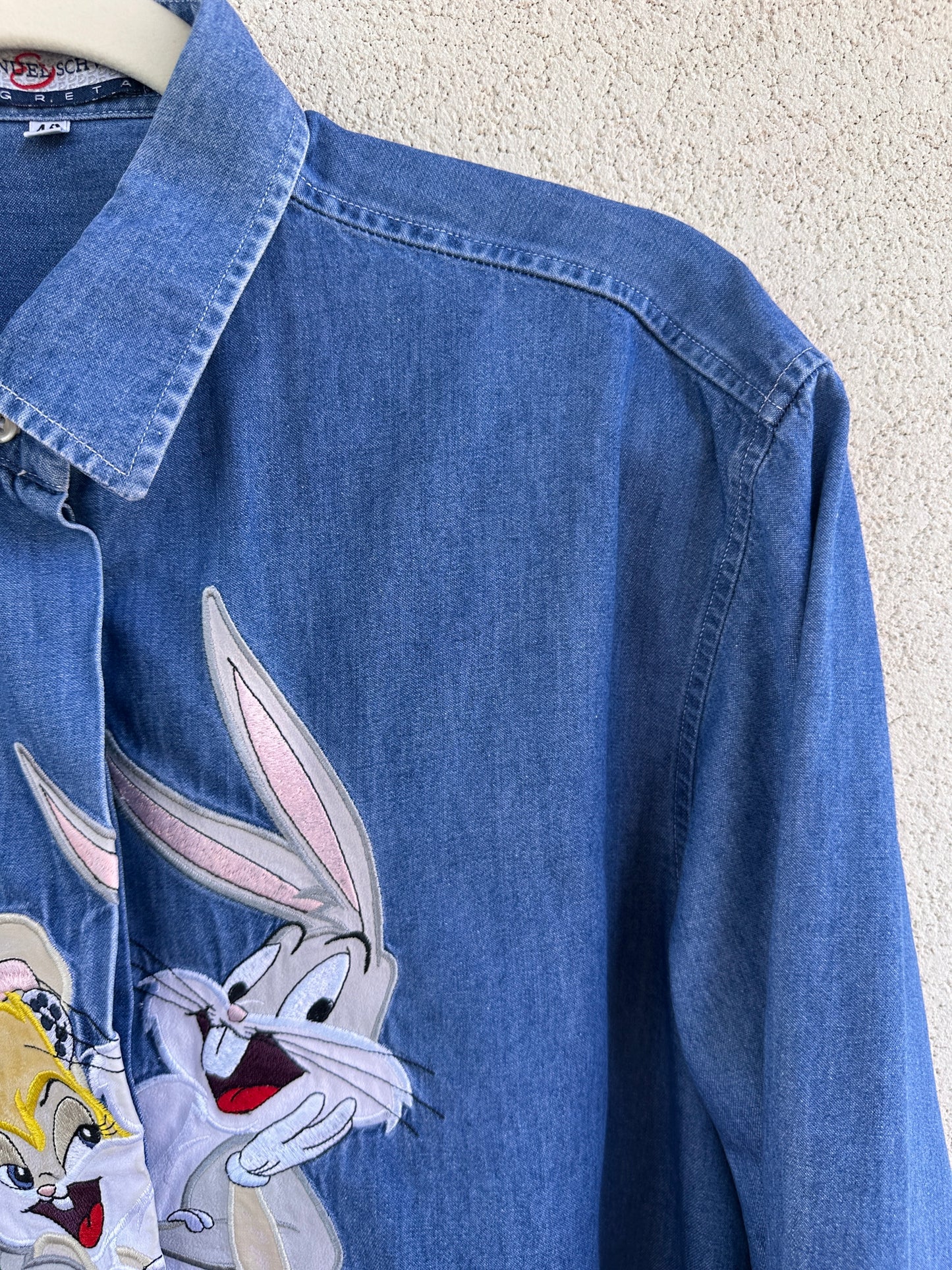 Camicia bugs e Lola bunny denim