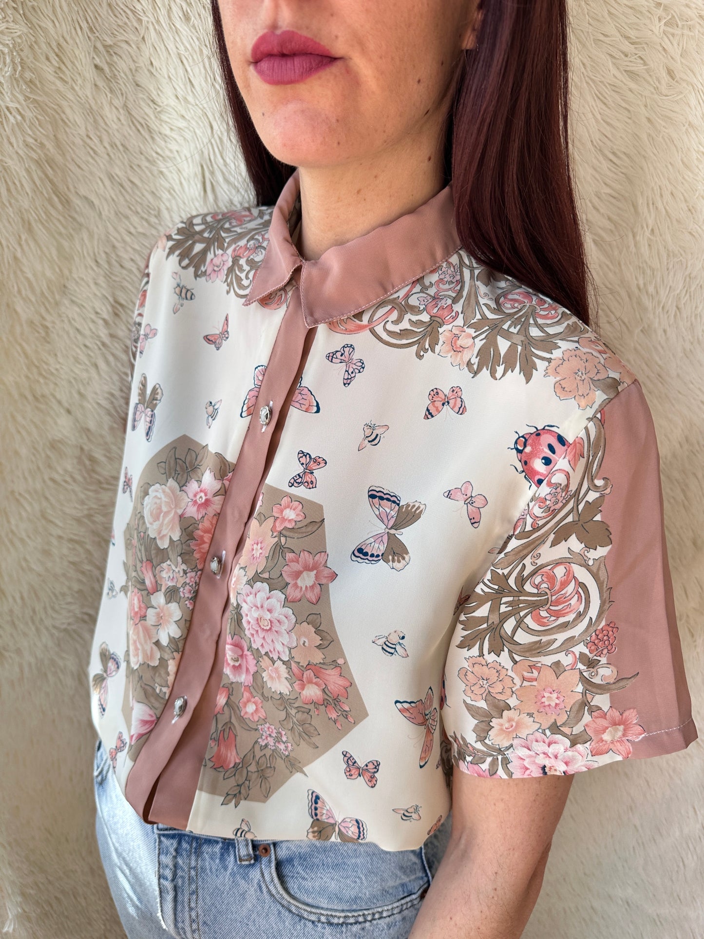 Camicia farfalle