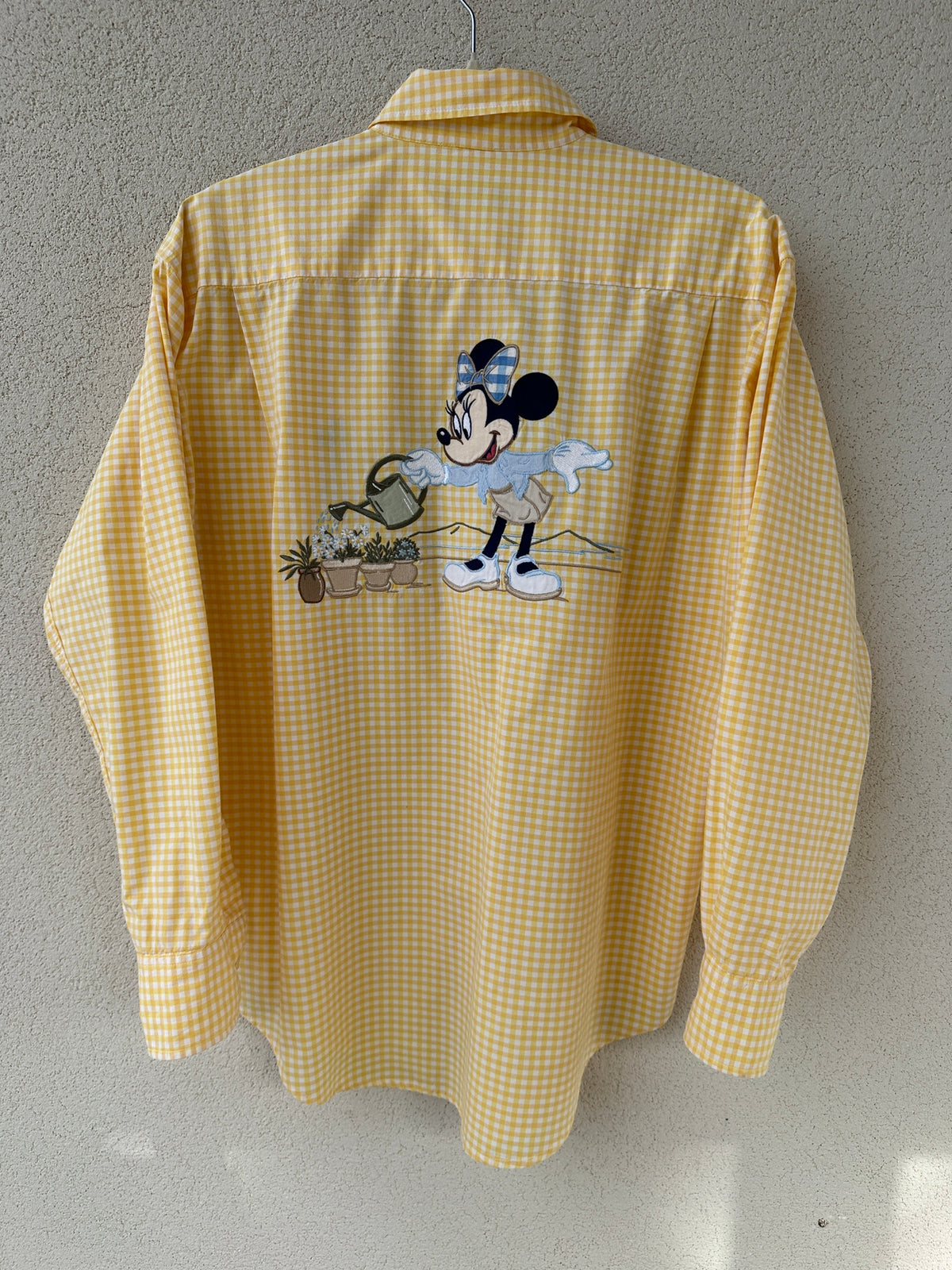 Camicia minnie fiori vichy