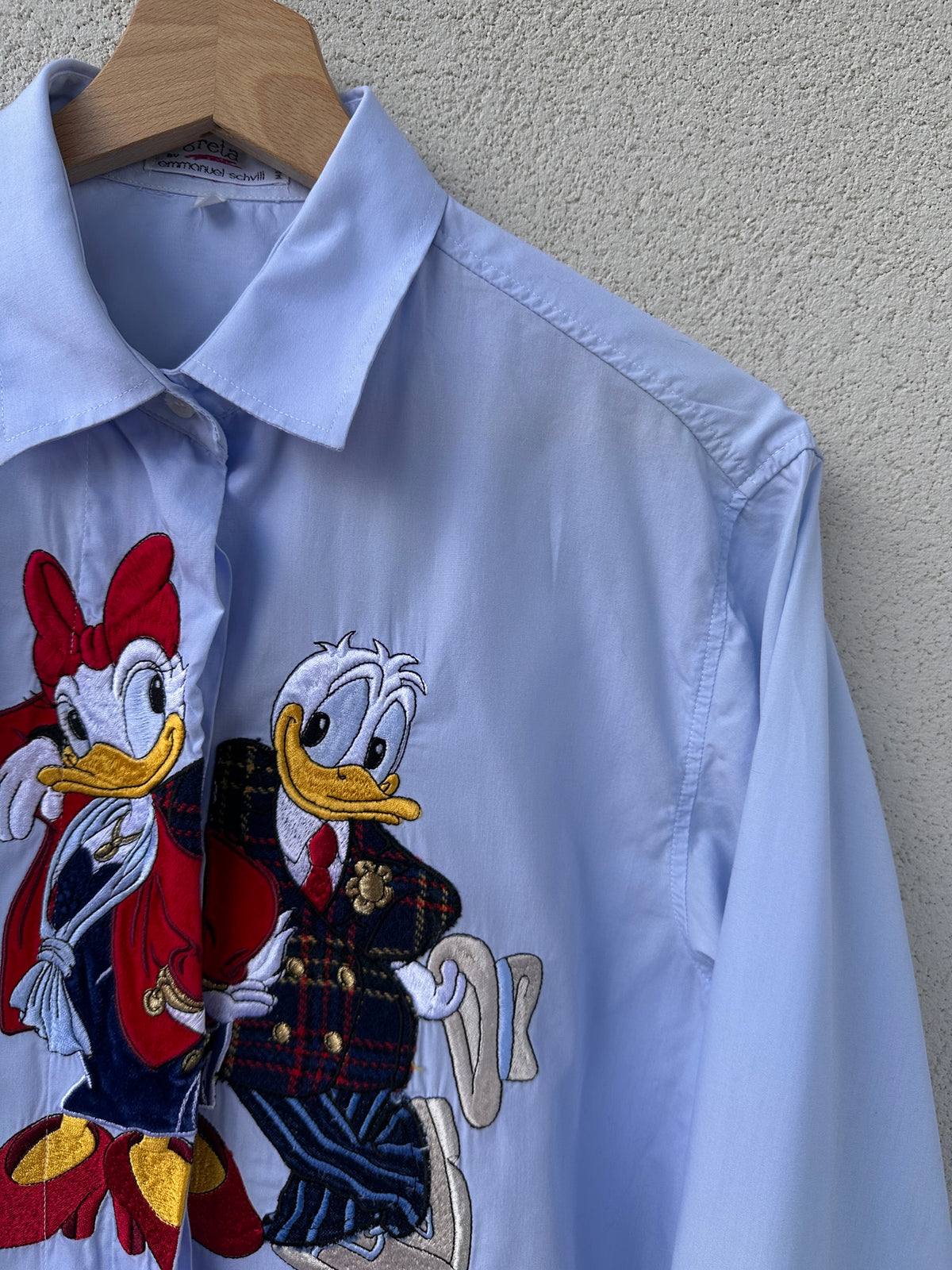 Camicia paperino e paperina gran gala