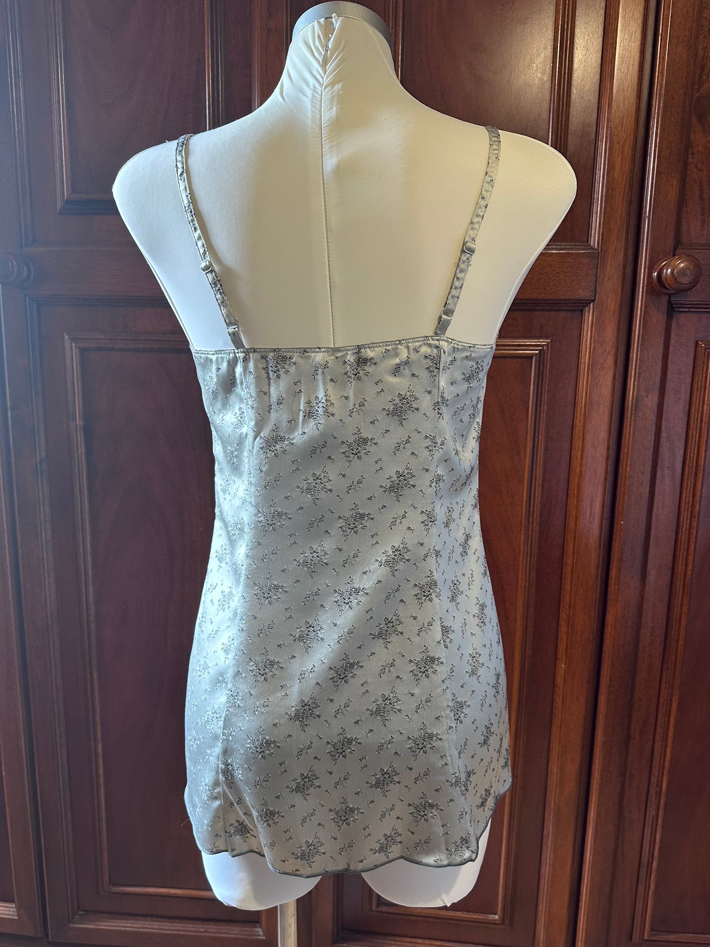 Silk Floral Slip Top — Lejaby