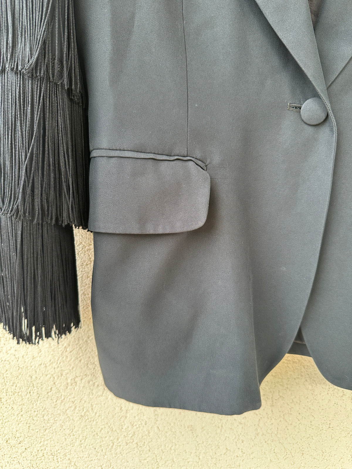 Moschino Couture! — Rara Blazer Vintage SS 1989 con Frange