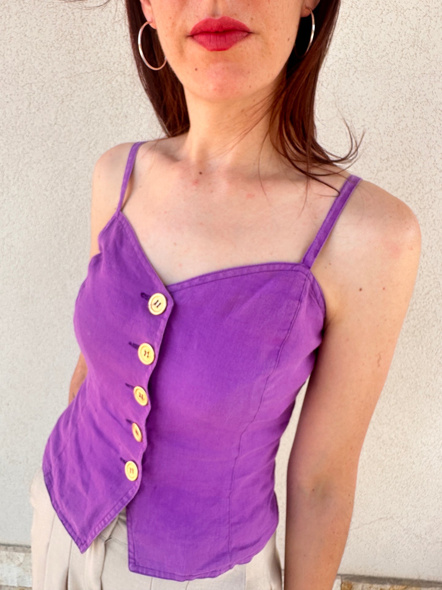 Max Mara – Top in lino