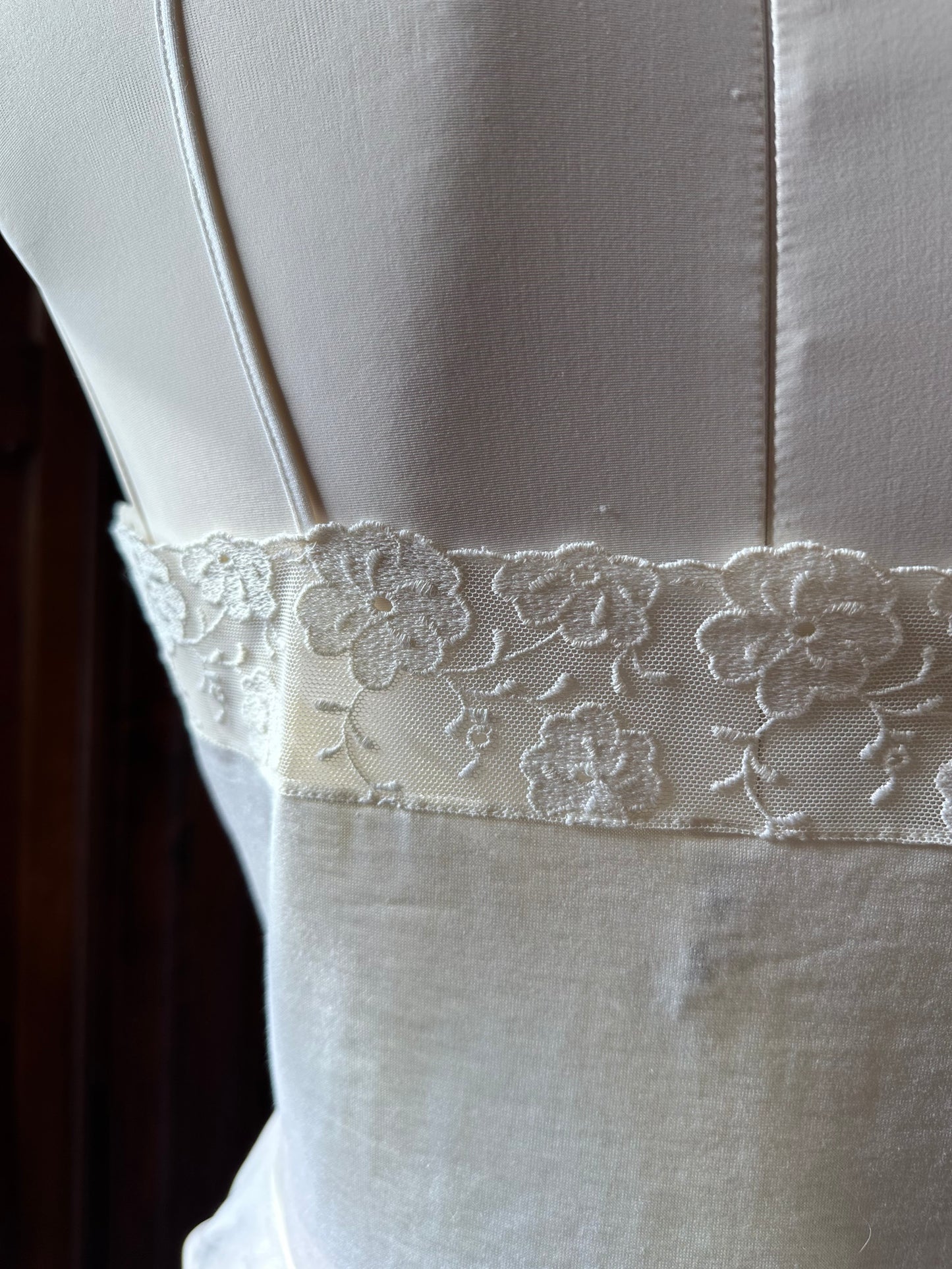 Maison Lejaby cotton lace top
