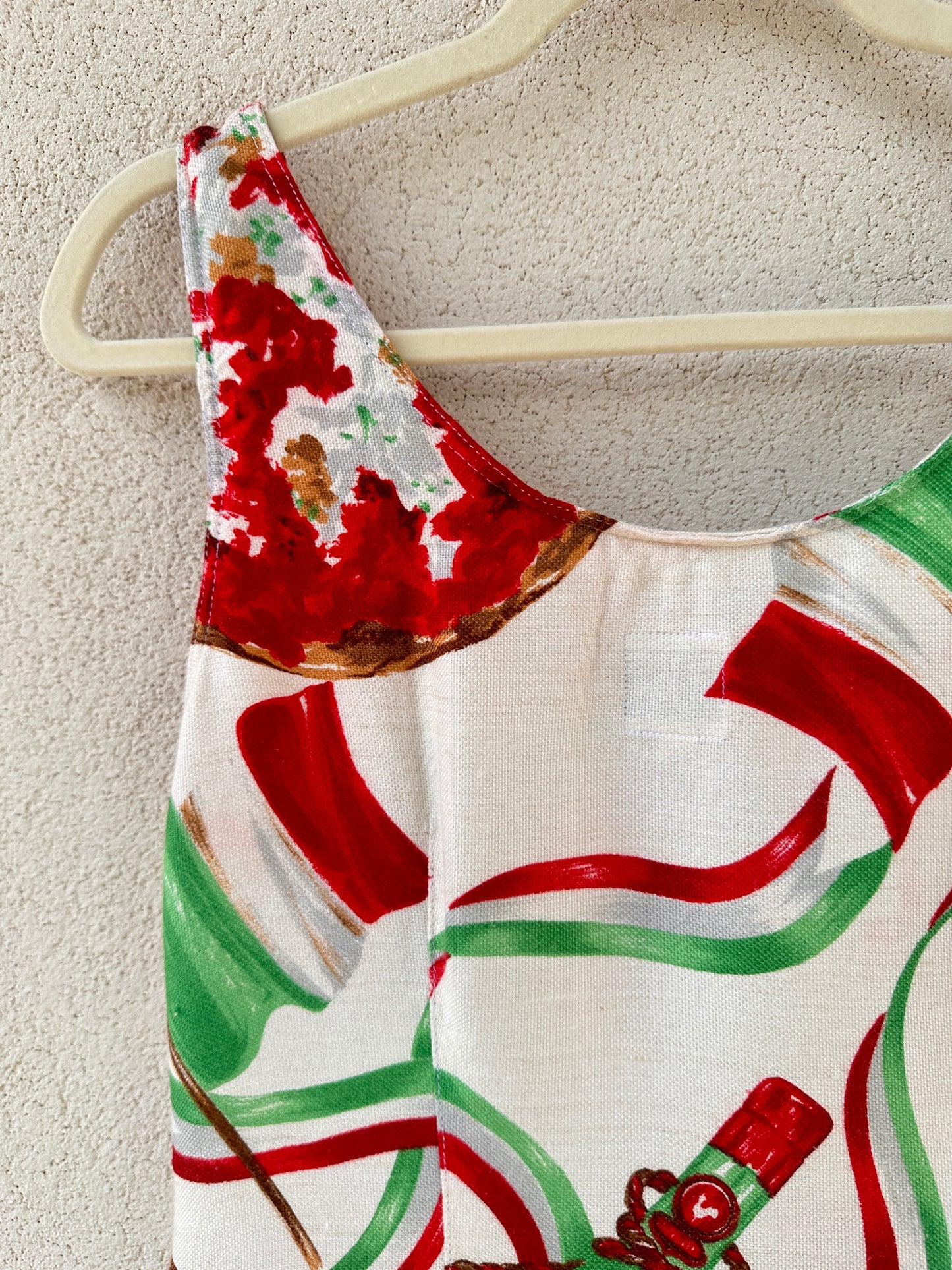 Moschino Jeans Vintage – Abito “Pizza & Chianti” anni ’80